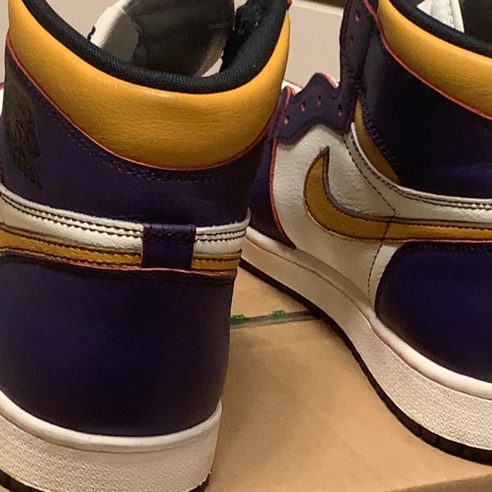 Jordan 1 Retro High OG Defiant SB LA to Chicago 착용 스타일 - 1