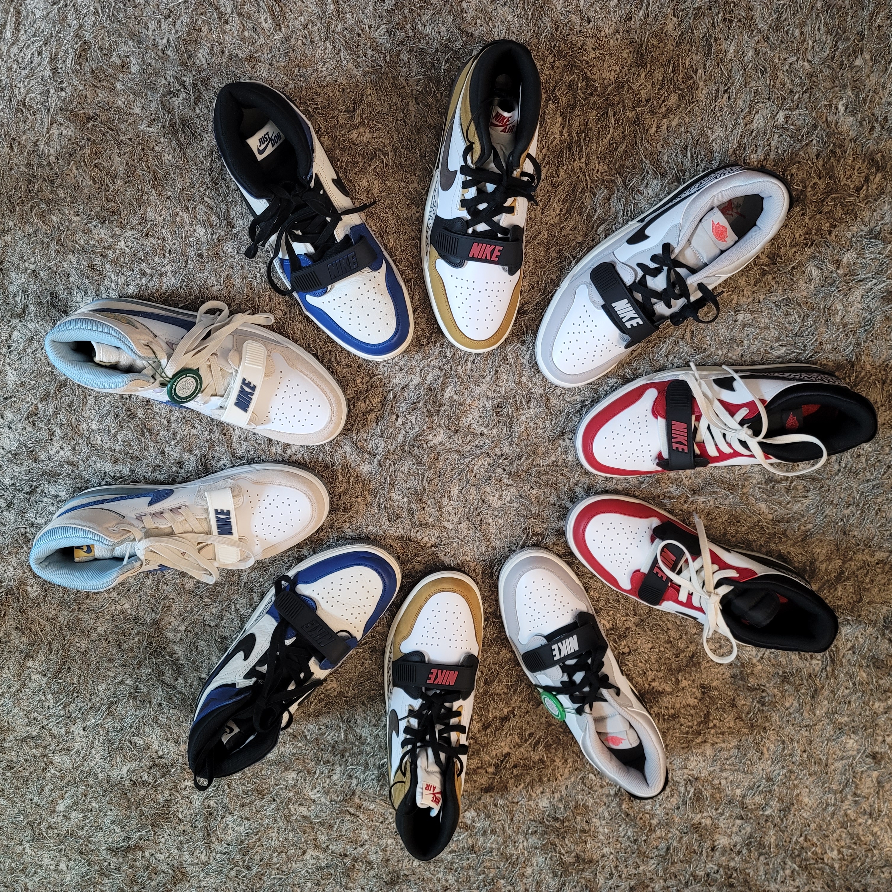 Jordan Legacy 312 Rookie of the Year, Jordan Legacy 312 Storm Blue 착용 스타일
