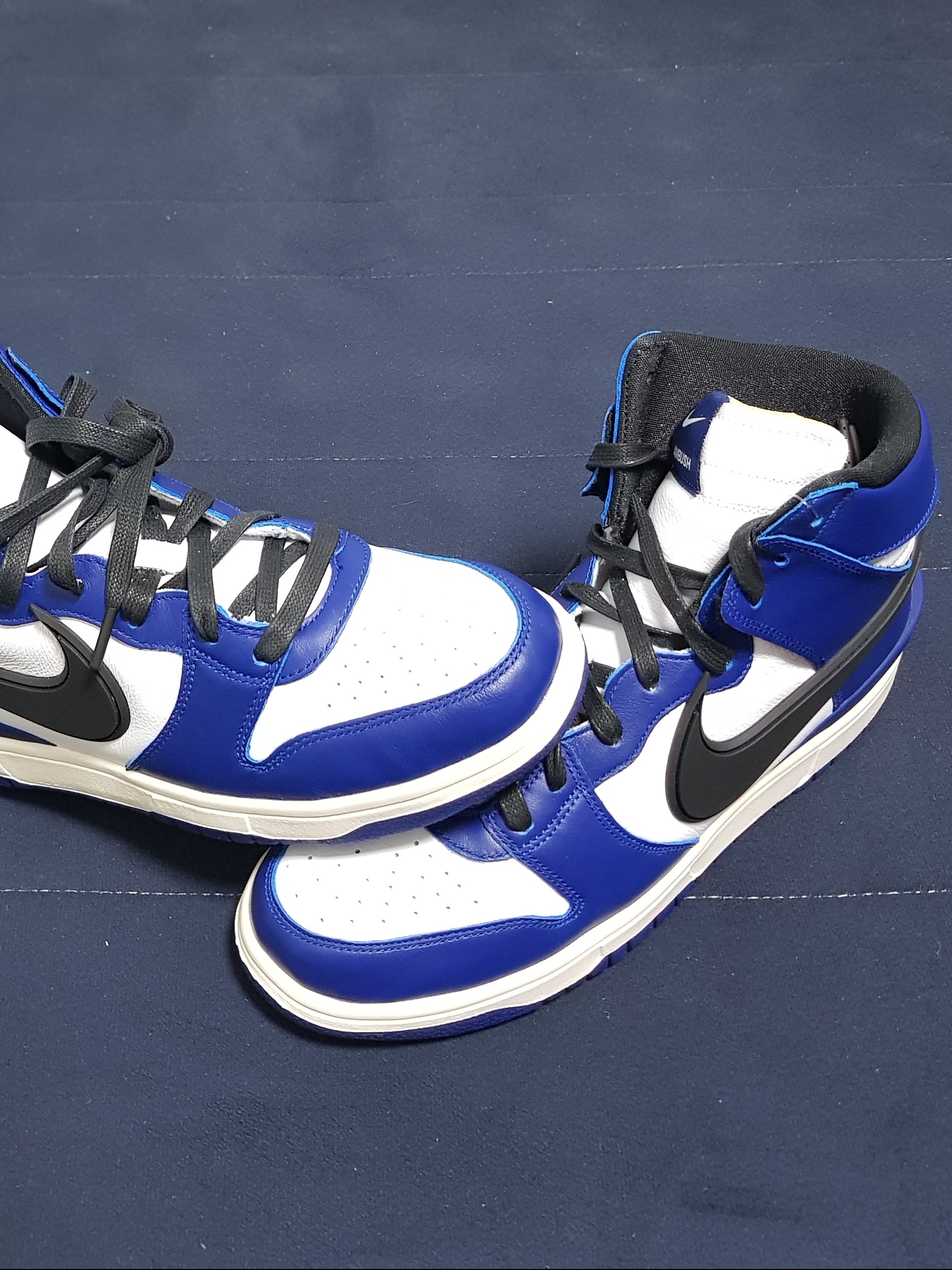 Nike x Ambush Dunk High Deep Royal Blue 착용 스타일 - 4