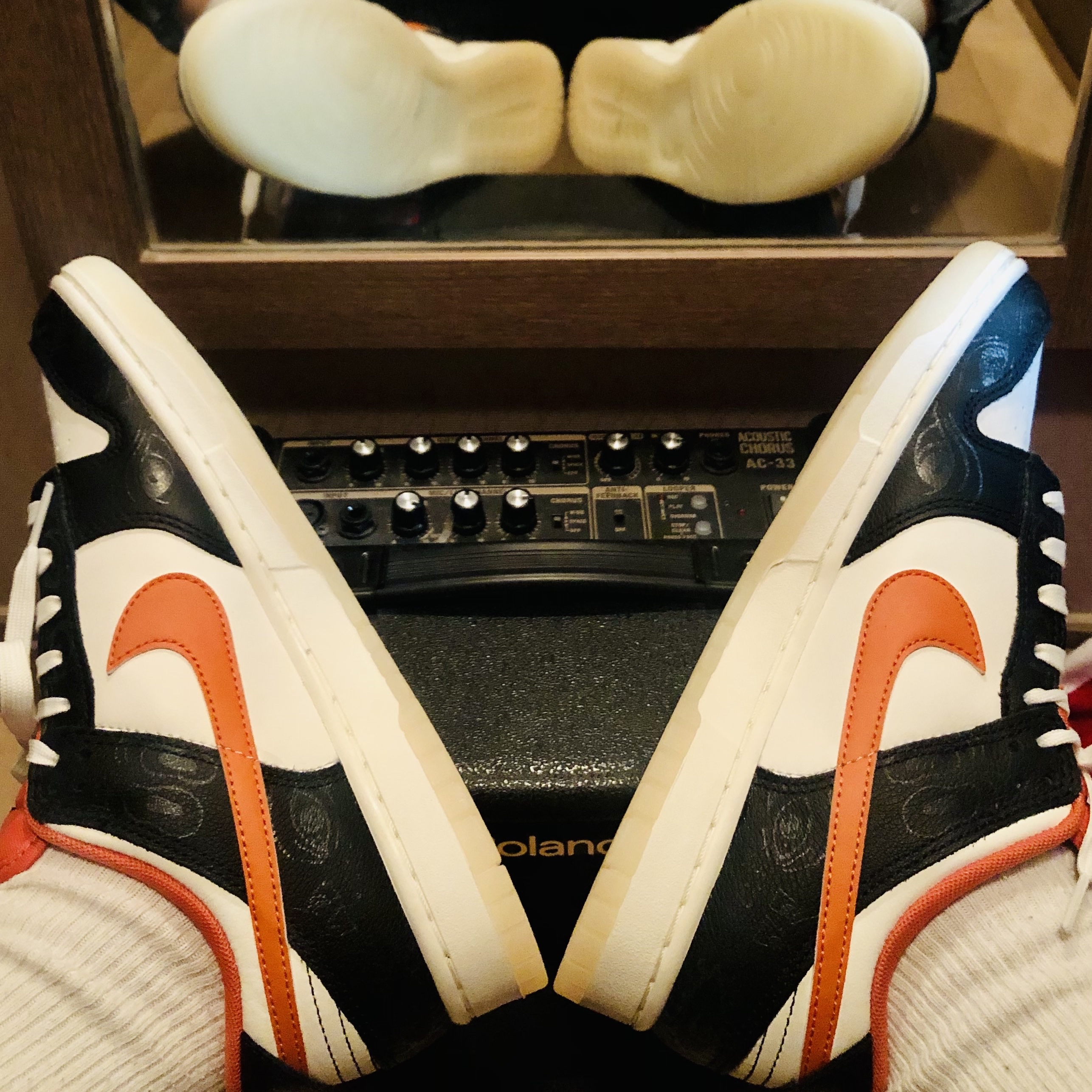 Nike Dunk Low Retro PRM Halloween 착용 스타일