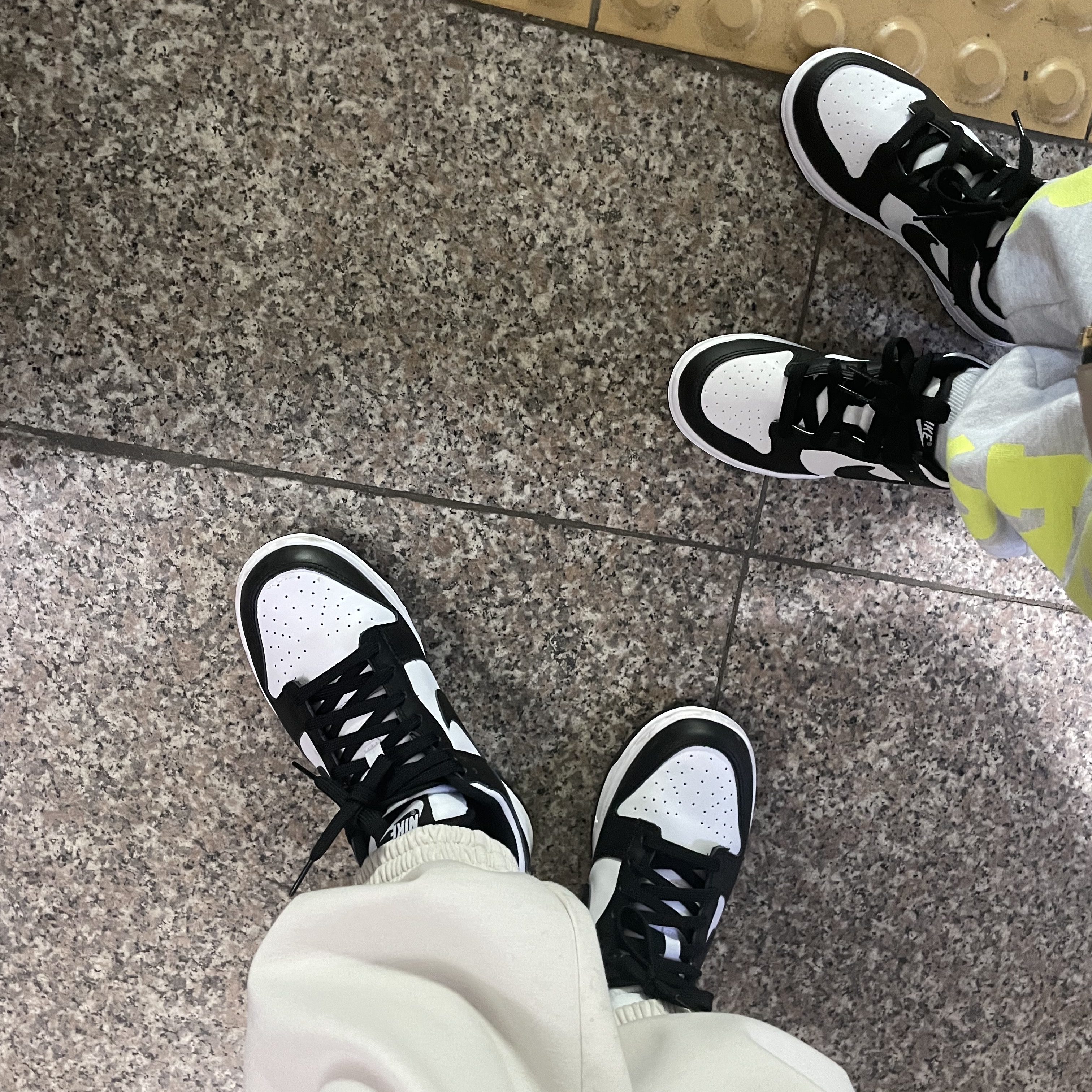 (W) Nike Dunk Low Black, (PS) Nike Dunk Low Black 착용 스타일