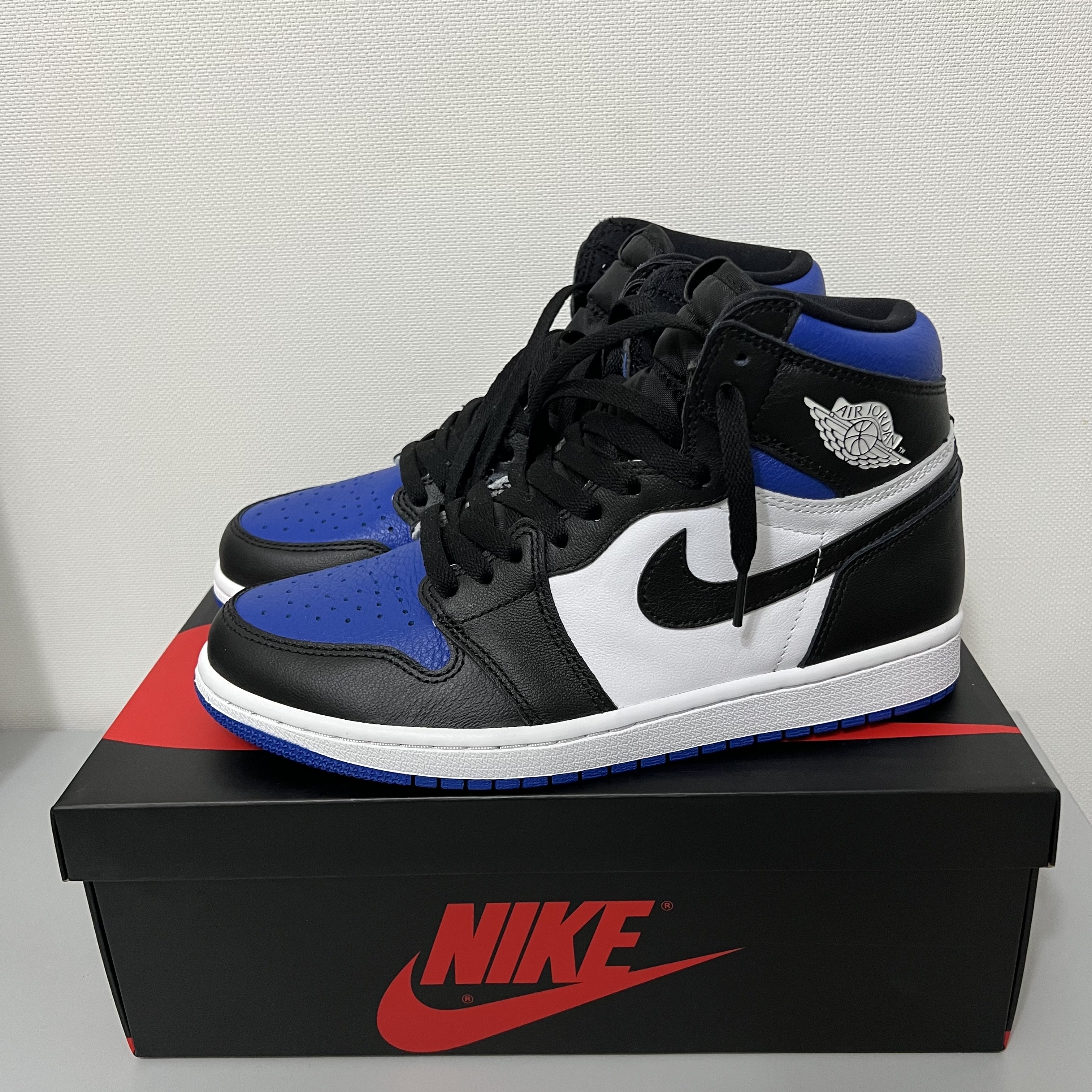 Jordan 1 Retro High OG Royal Toe 착용 스타일