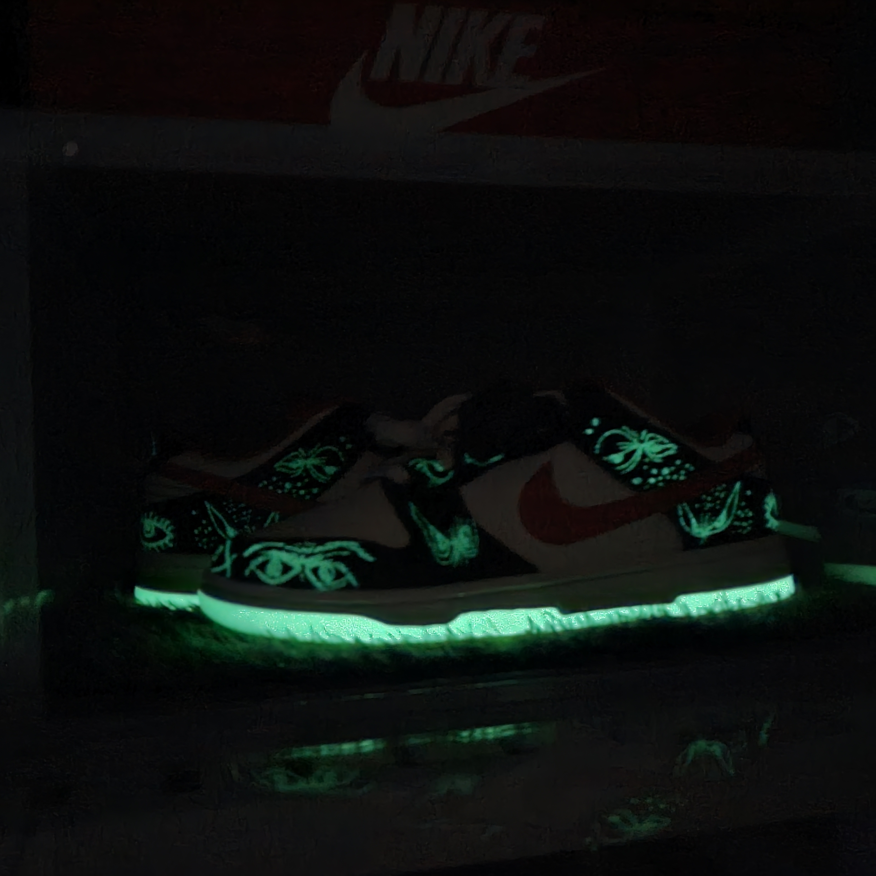 Nike Dunk Low Retro PRM Halloween 착용 스타일 - 1