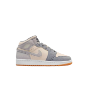 (GS) Jordan 1 Mid SE Coconut Milk Particle Grey