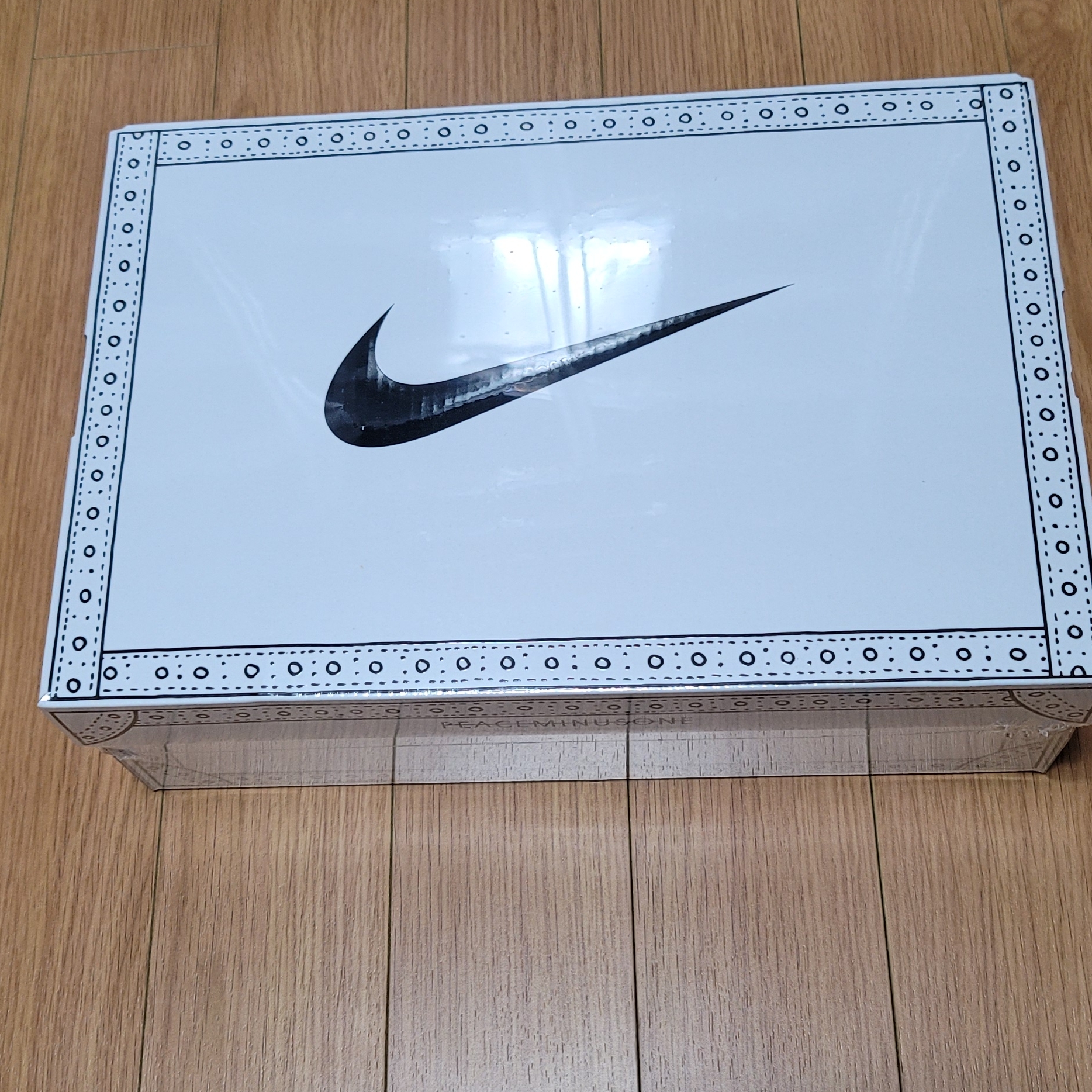 Nike x Peaceminusone Kwondo1 White 착용 스타일 - 4