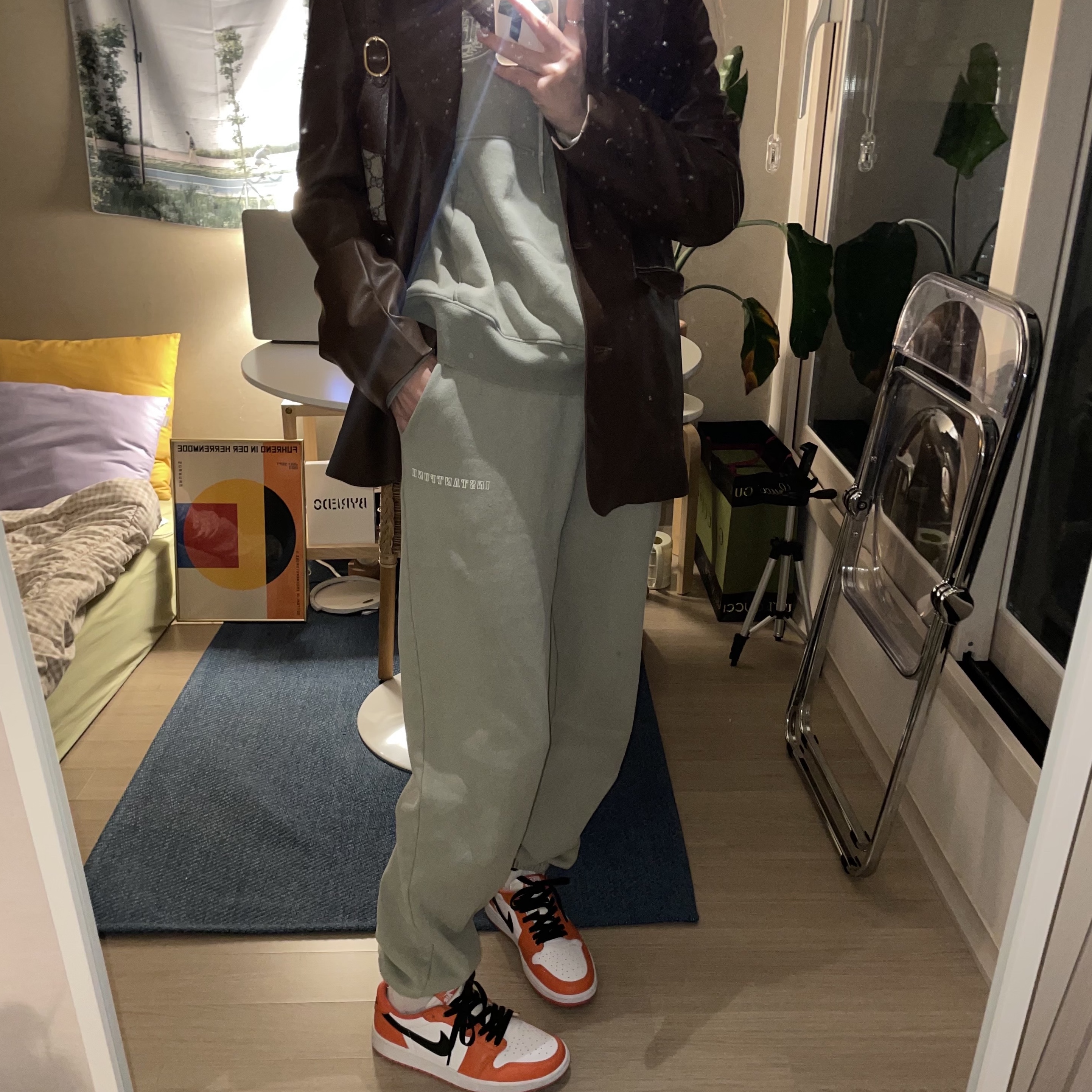(W) Jordan 1 Low OG Starfish 착용 스타일 - 3