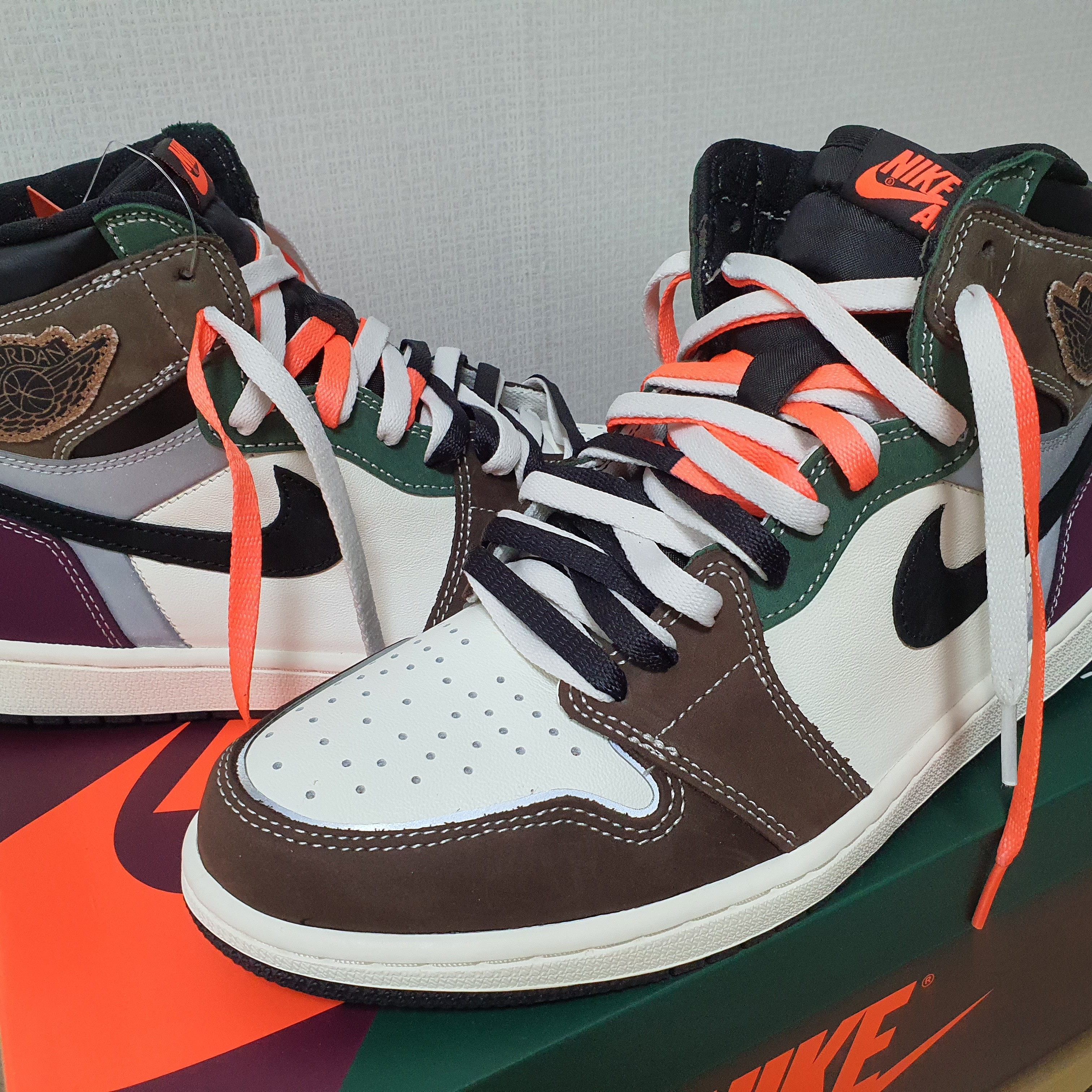 Jordan 1 Retro High OG Craft 착용 스타일 - 5