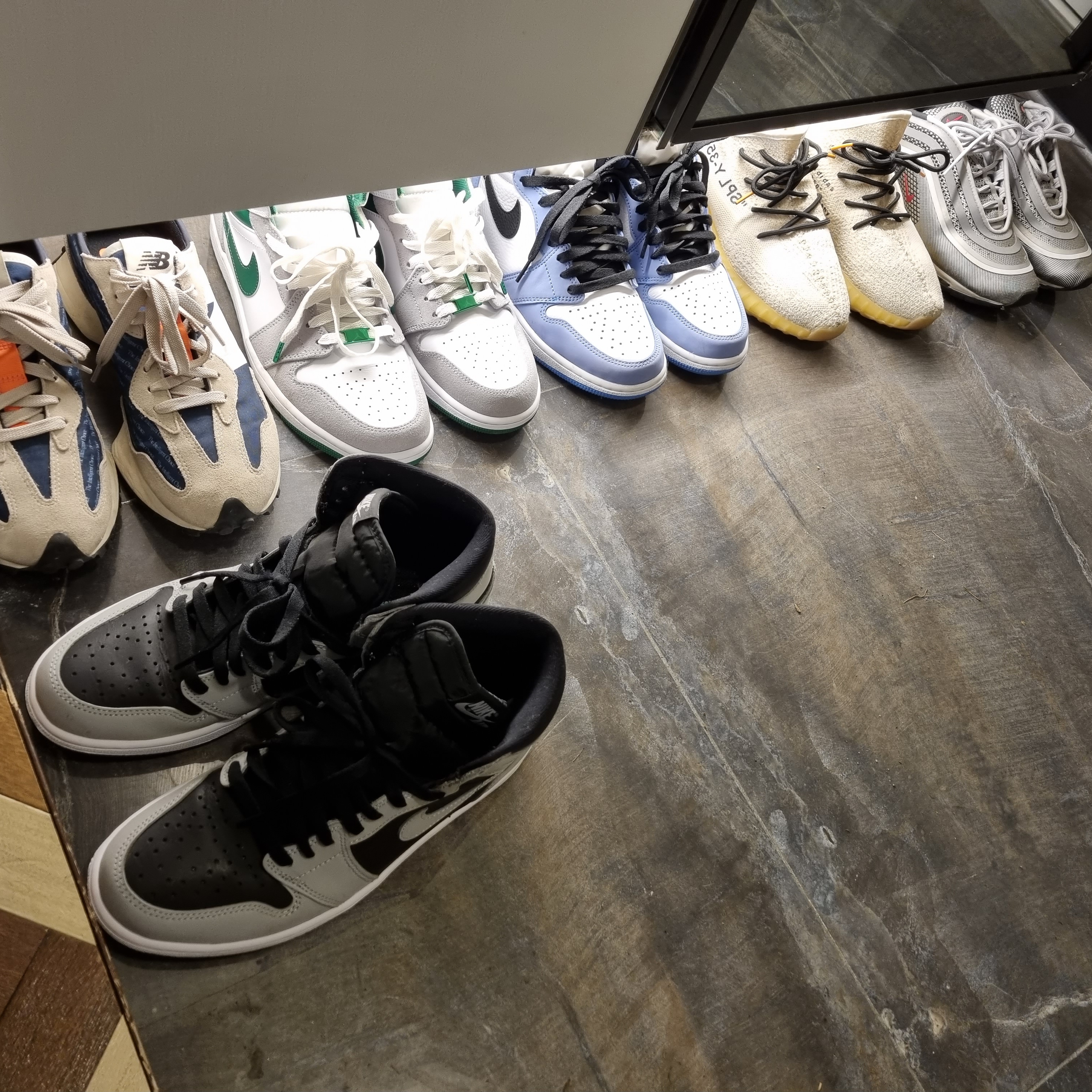 Jordan 1 Retro High OG University Blue, Jordan 1 Retro High OG Shadow 2.0 착용 스타일