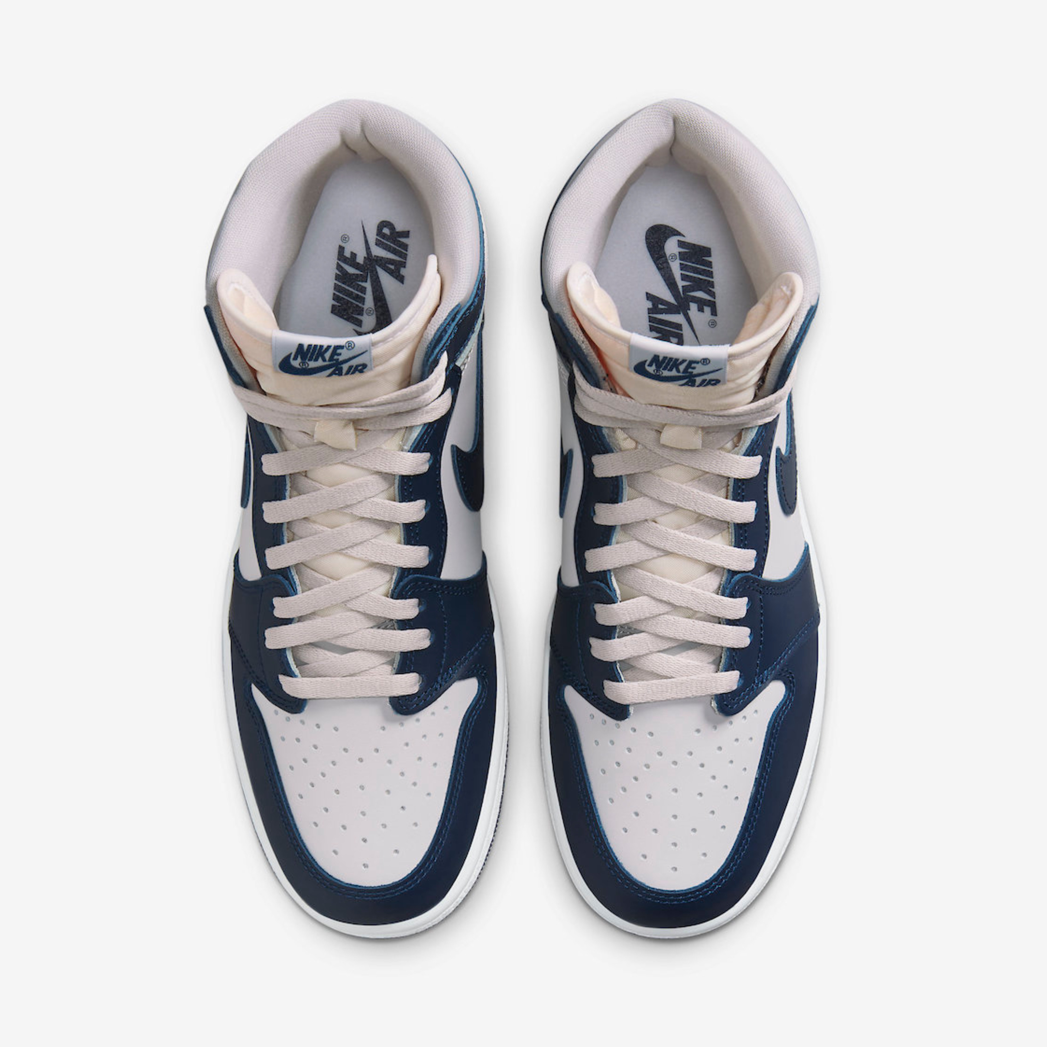 Jordan 1 High 85 College Navy 착용 스타일 - 4