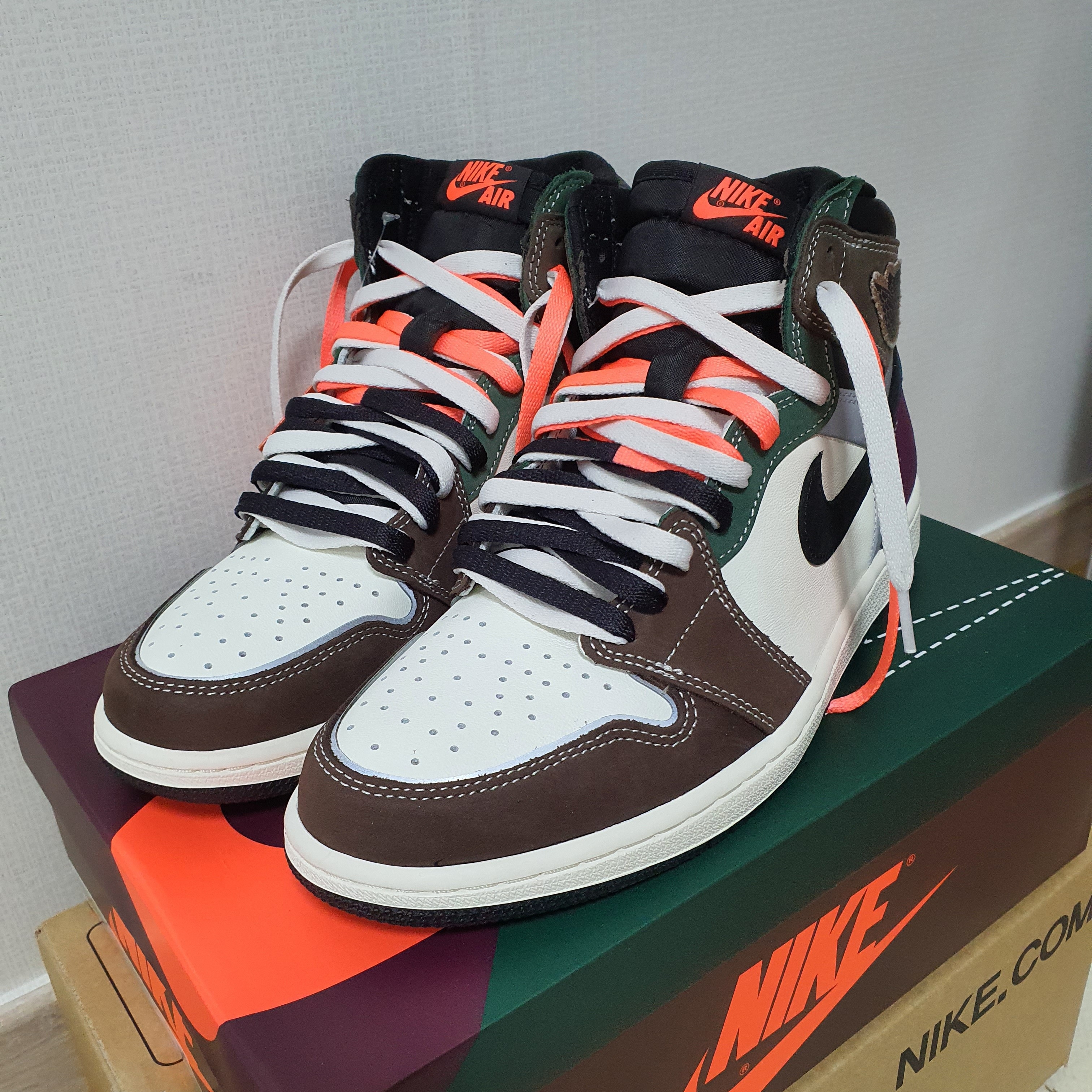 Jordan 1 Retro High OG Craft 착용 스타일 - 4