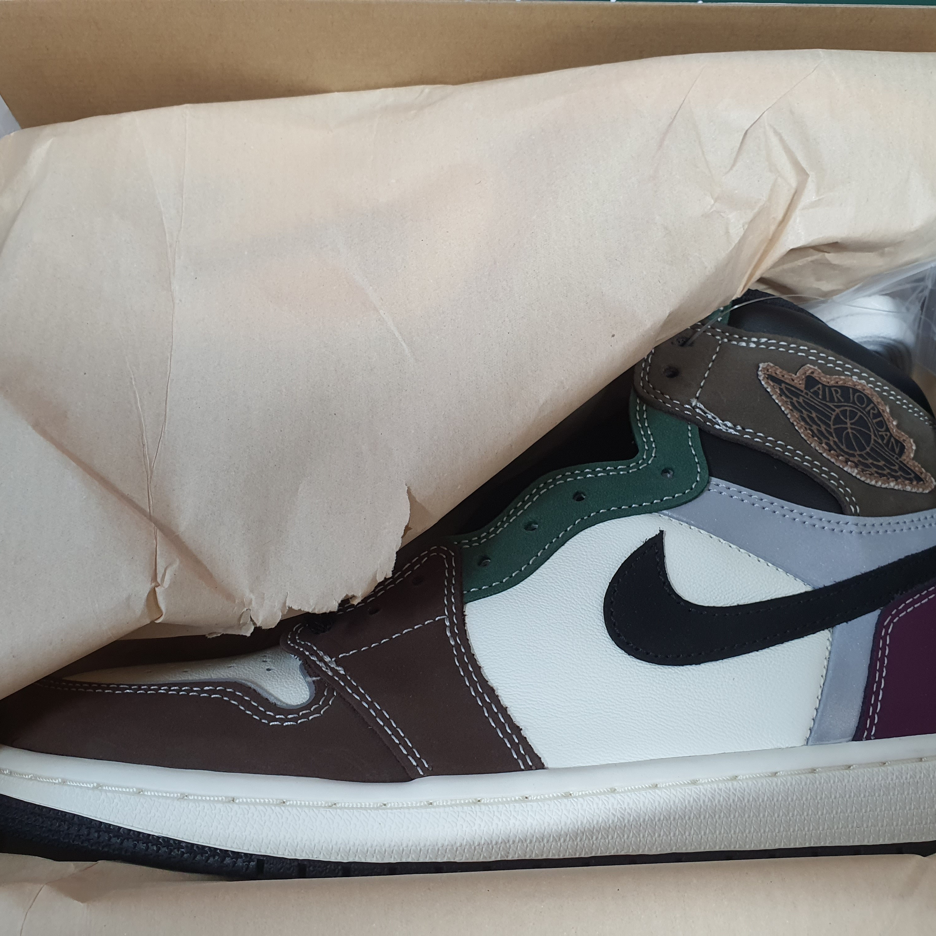 Jordan 1 Retro High OG Craft 착용 스타일 - 2