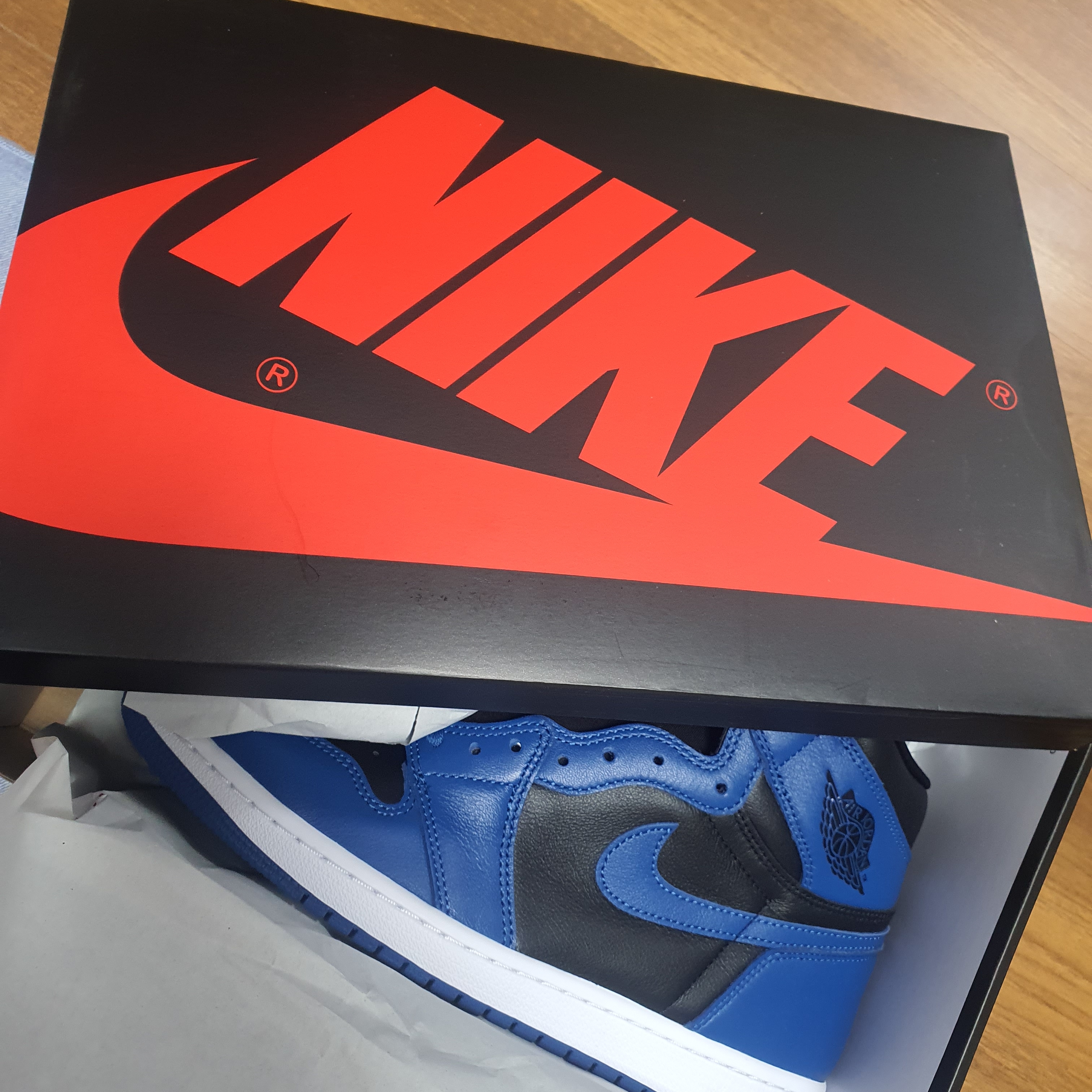 Jordan 1 Retro High OG Dark Marina Blue 착용 스타일