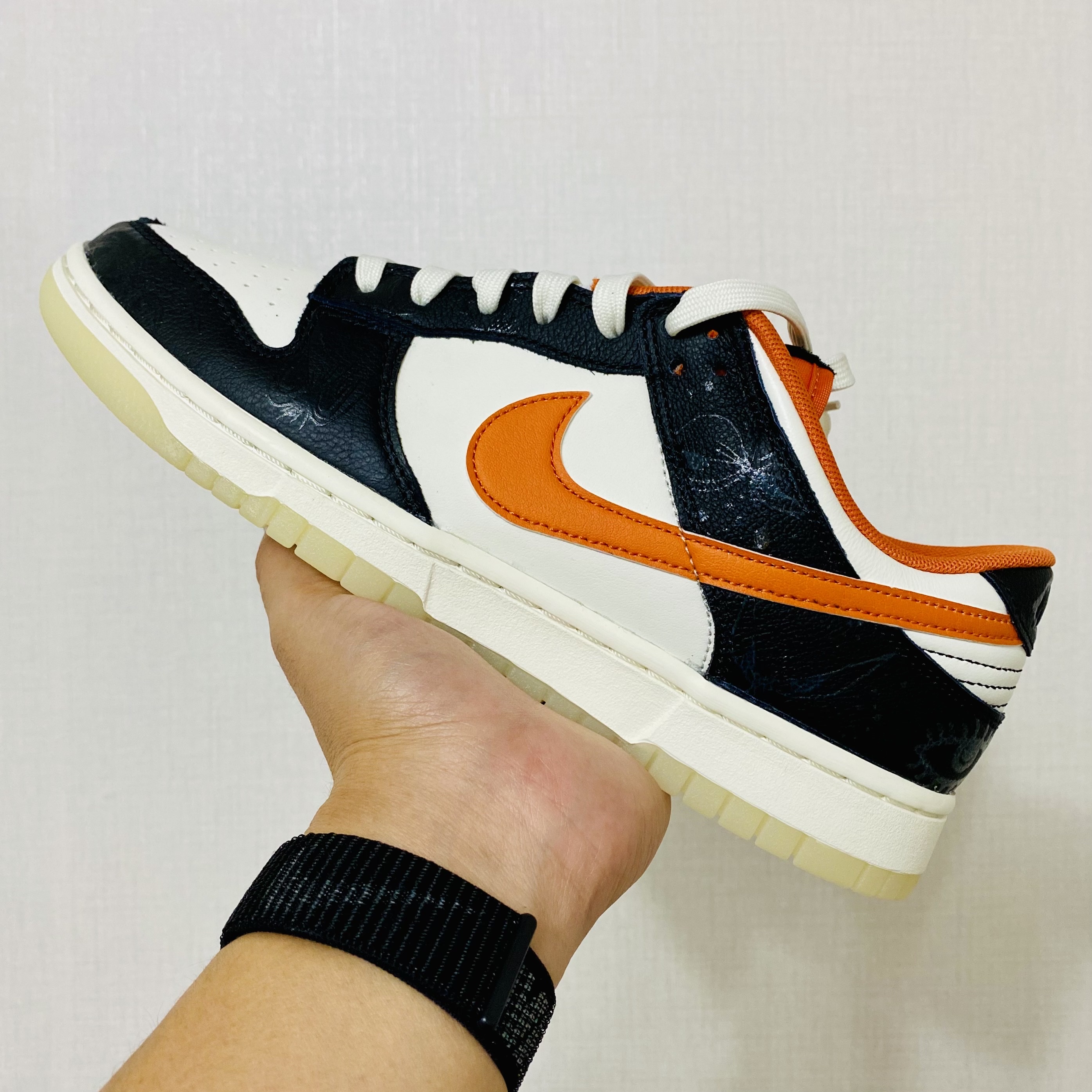 Nike Dunk Low Retro PRM Halloween 착용 스타일 - 1