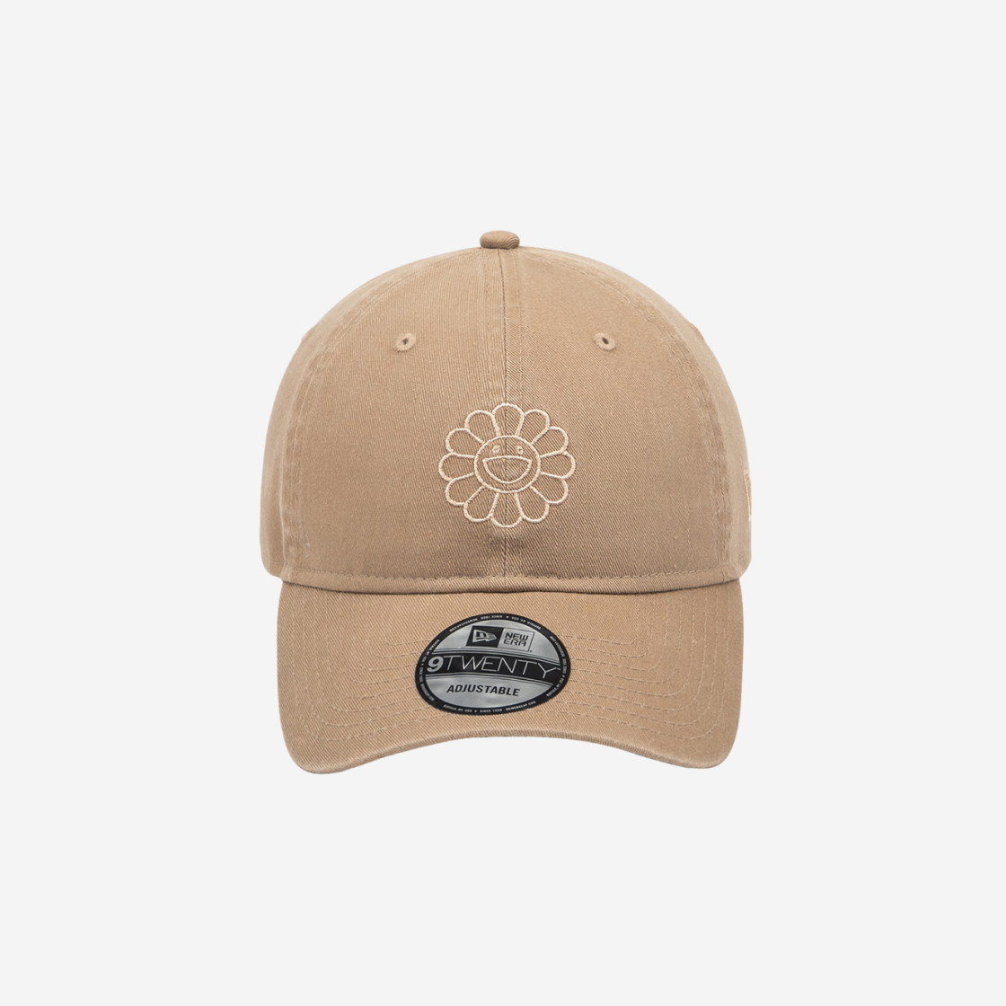 New Era x Murakami Takashi Ohana Unstructured Cap Beige 상세 이미지 3