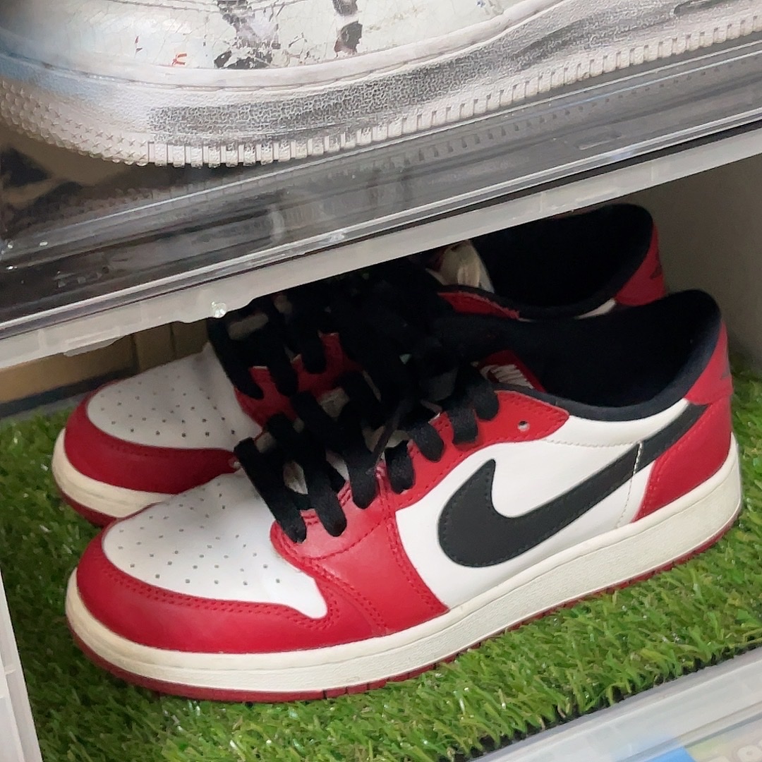 (GS) Jordan 1 Retro Low OG Chicago 2016 착용 스타일