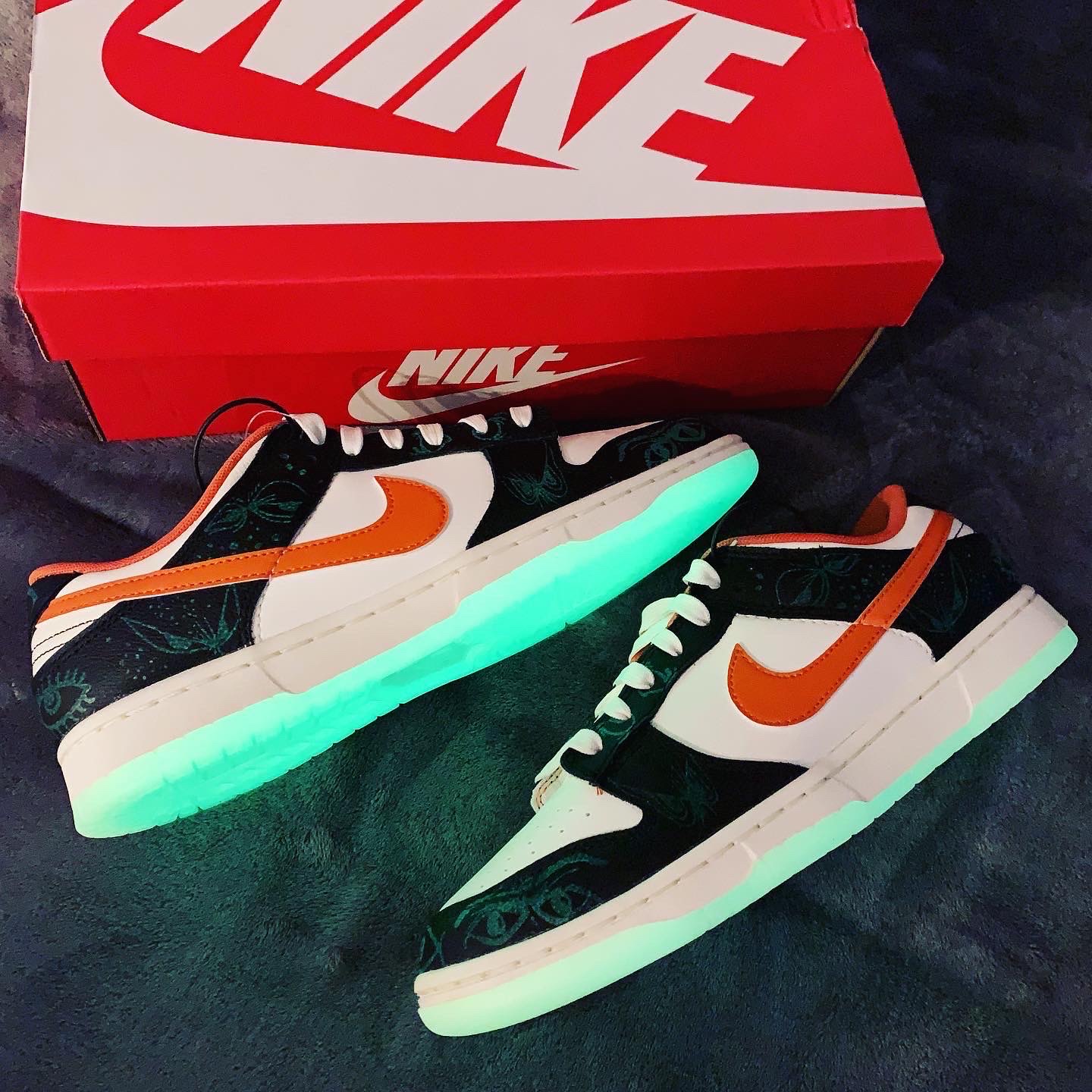 Nike Dunk Low Retro PRM Halloween 착용 스타일 - 5
