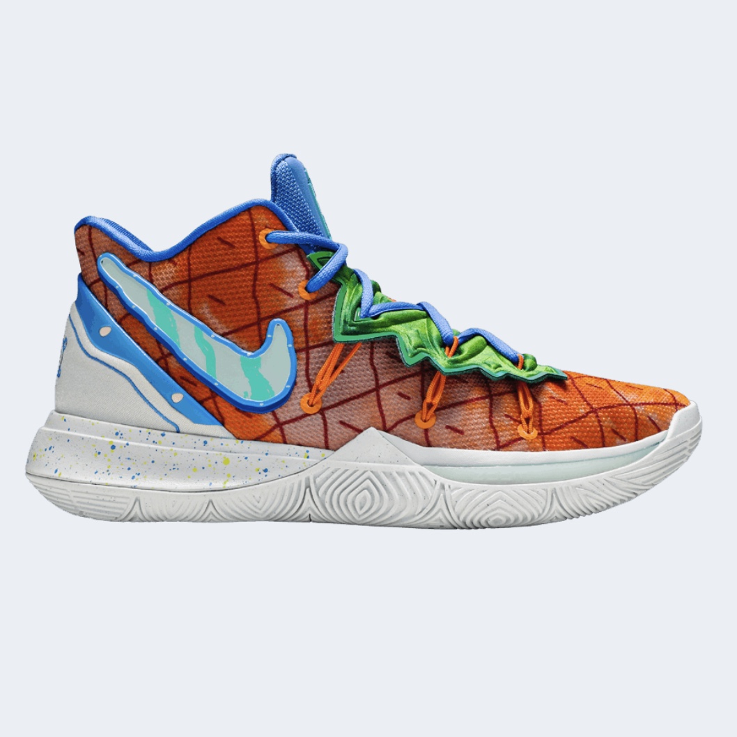 Nike x SpongeBob SquarePants Kyrie 5 EP Pineapple House 착용 스타일 - 4