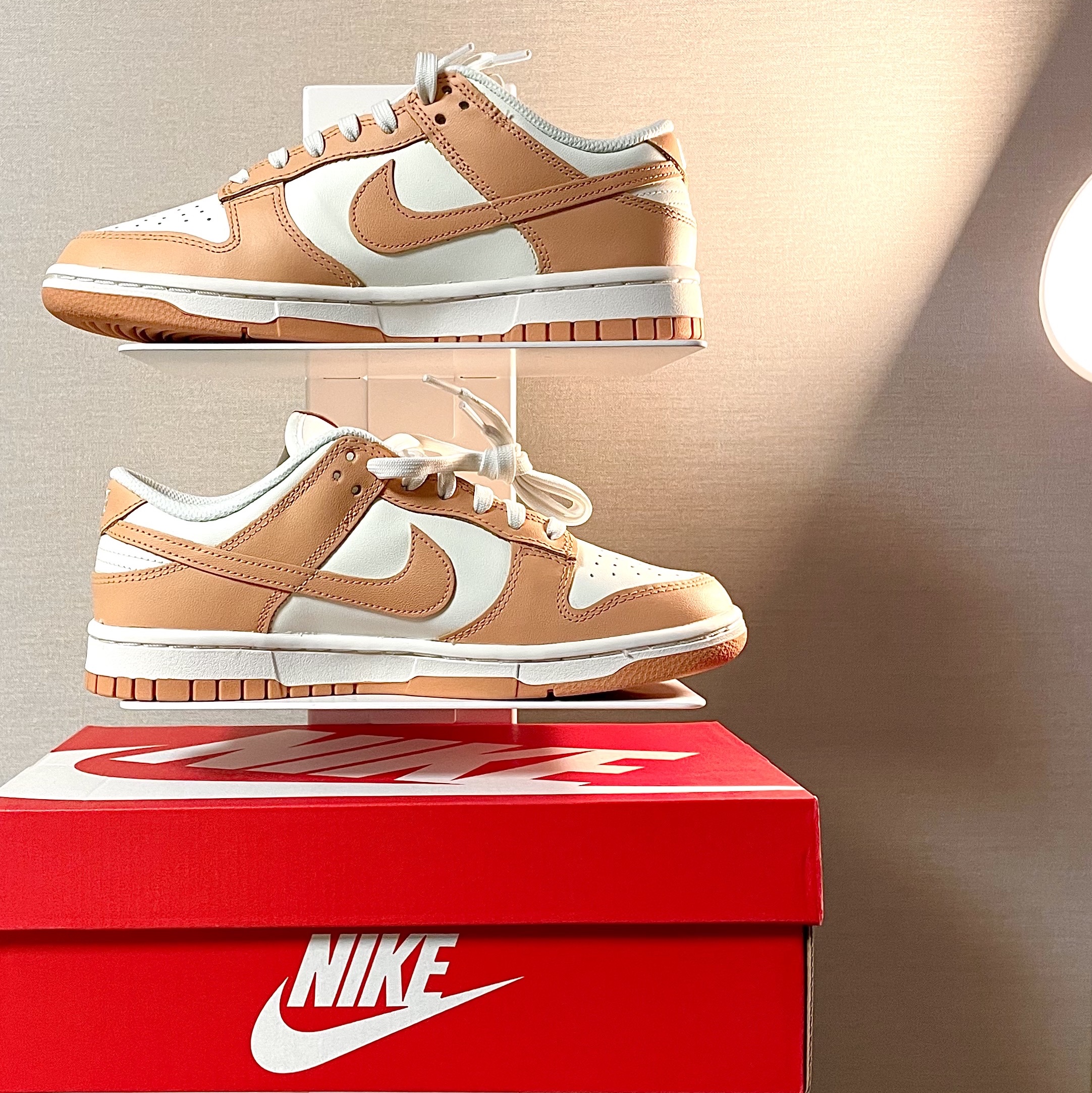 (W) Nike Dunk Low Harvest Moon 착용 스타일