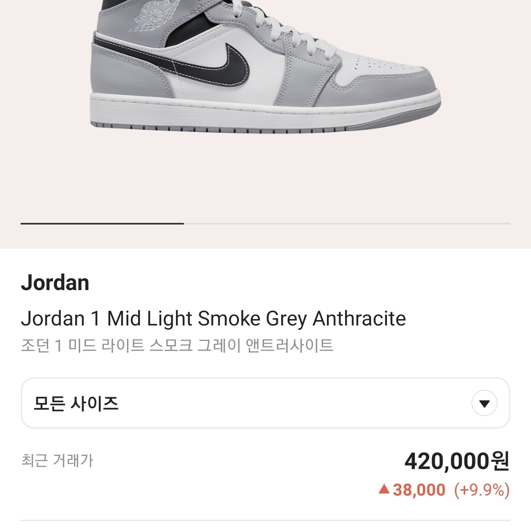 Jordan 1 Mid Light Smoke Grey Anthracite 착용 스타일