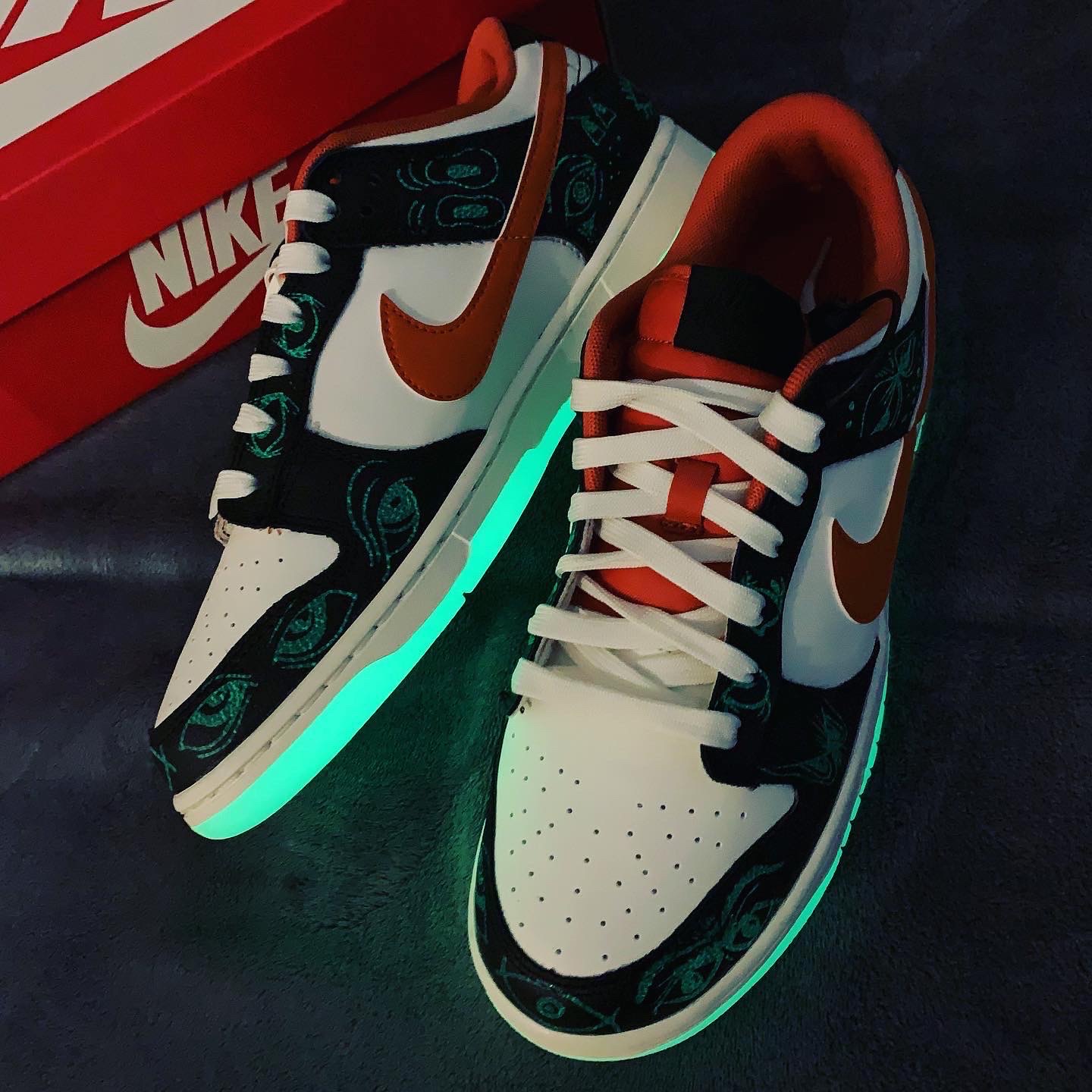 Nike Dunk Low Retro PRM Halloween 착용 스타일 - 4