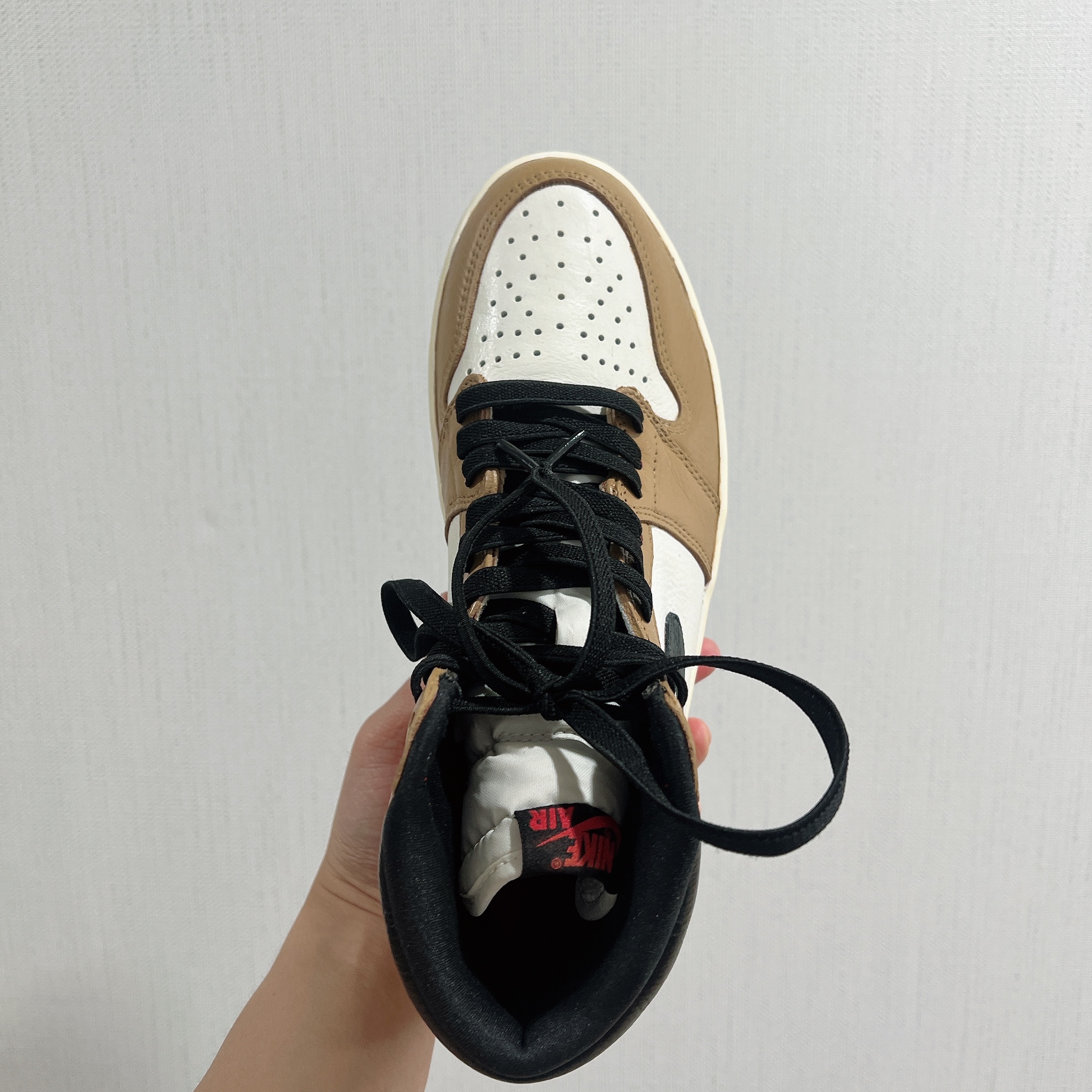 Jordan 1 Retro High OG Light Fusion Red, Jordan 1 Retro High Rookie of the Year 착용 스타일 - 4