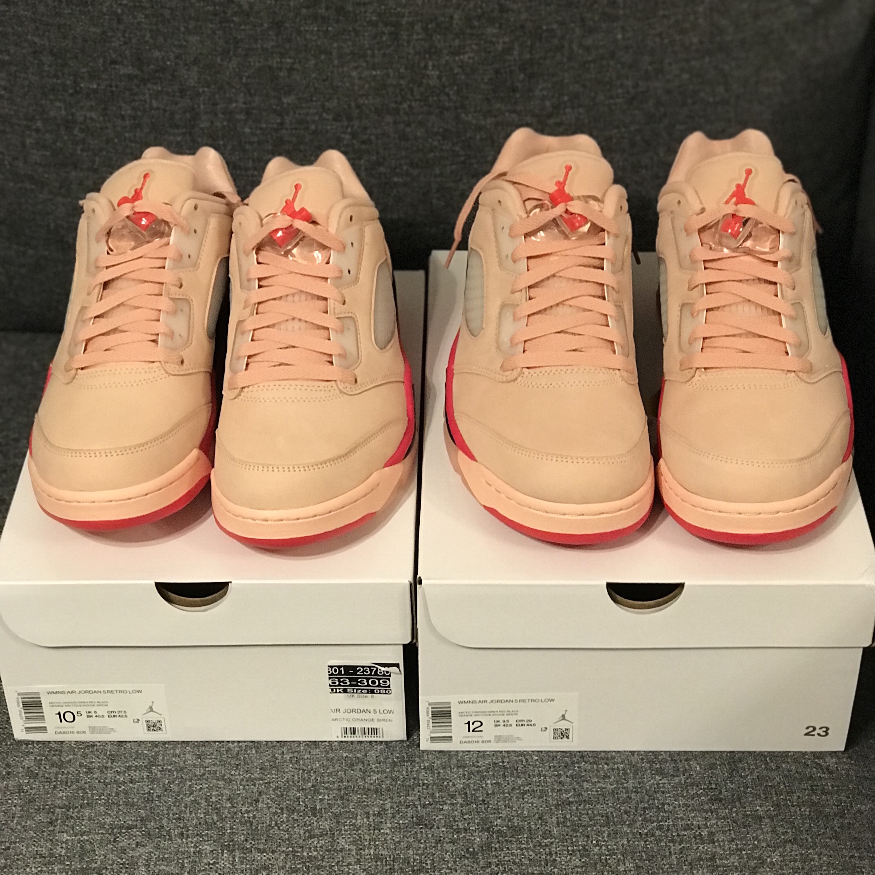 (W) Jordan 5 Retro Low Girls That Hoop 착용 스타일 - 2
