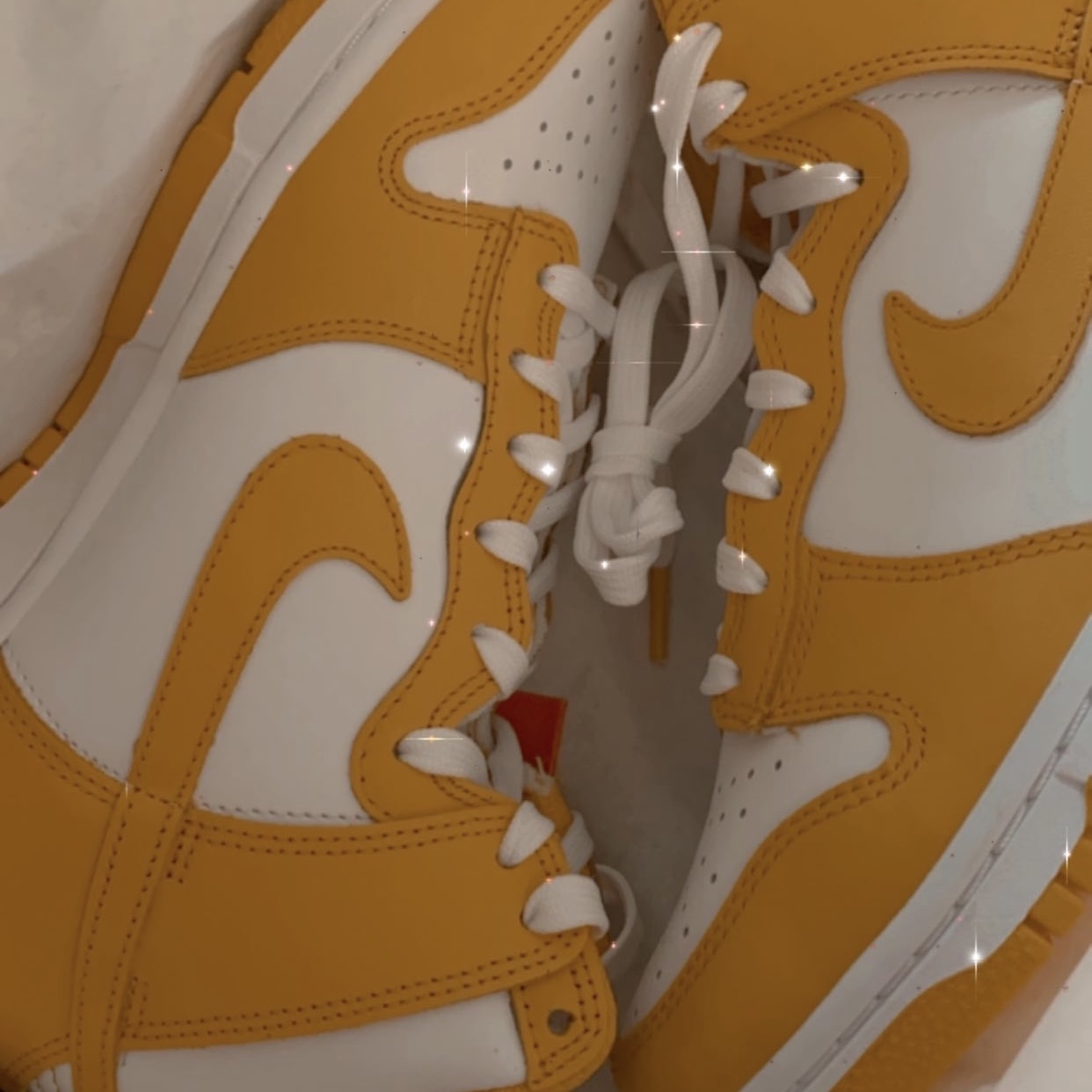 (W) Nike Dunk High Dark Sulfur 착용 스타일