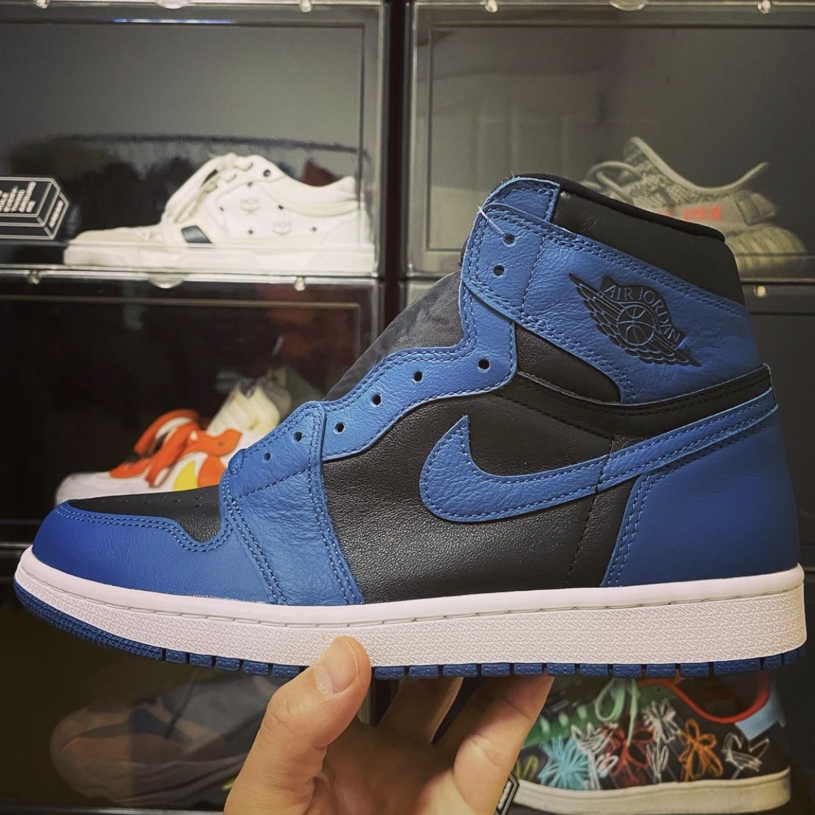 Jordan 1 Retro High OG Dark Marina Blue 착용 스타일