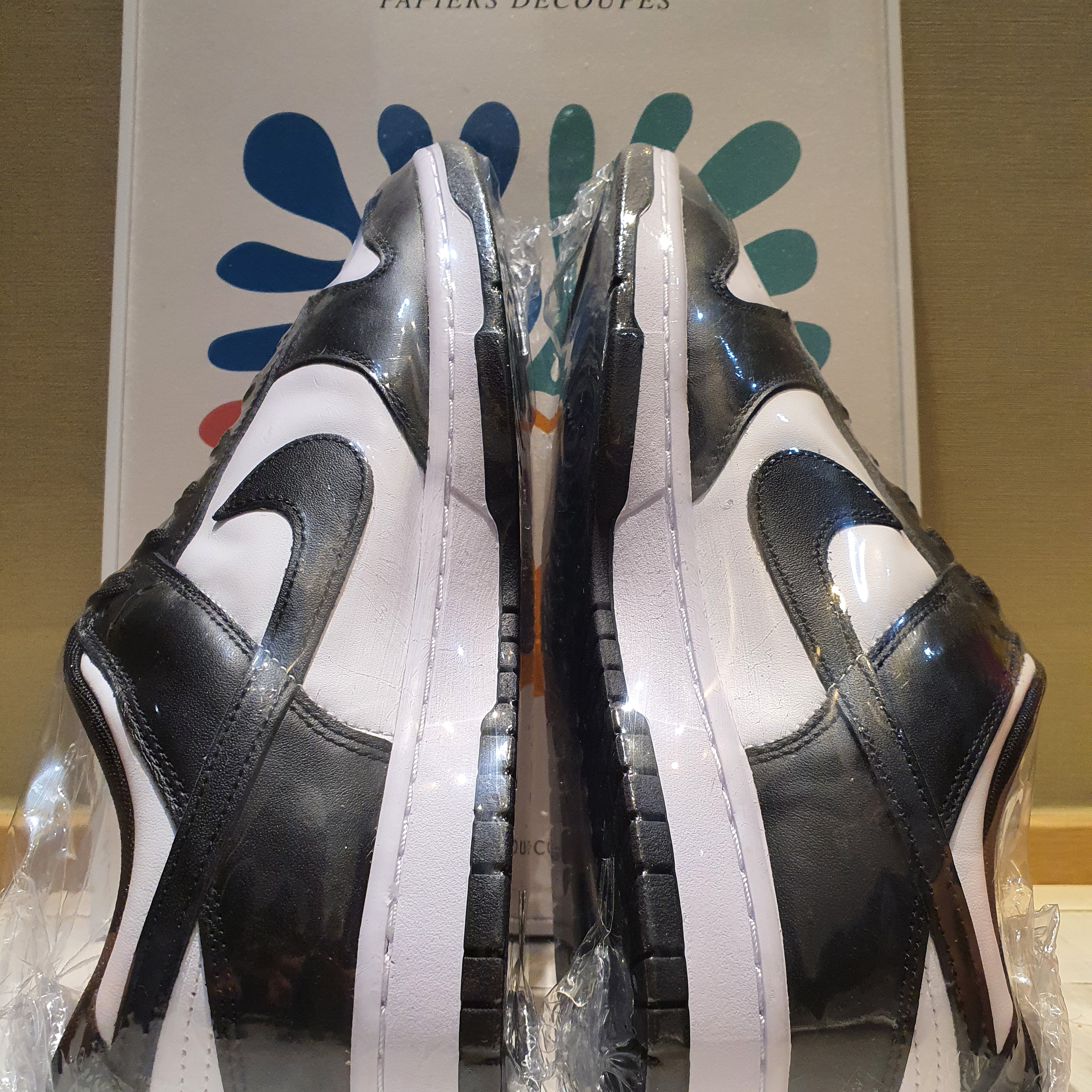 Nike Dunk Low Retro Black 착용 스타일 - 1