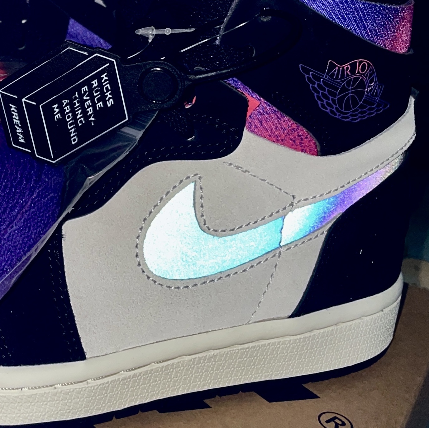 Jordan 1 x Paris Saint-Germain Zoom Air CMFT 착용 스타일 - 1