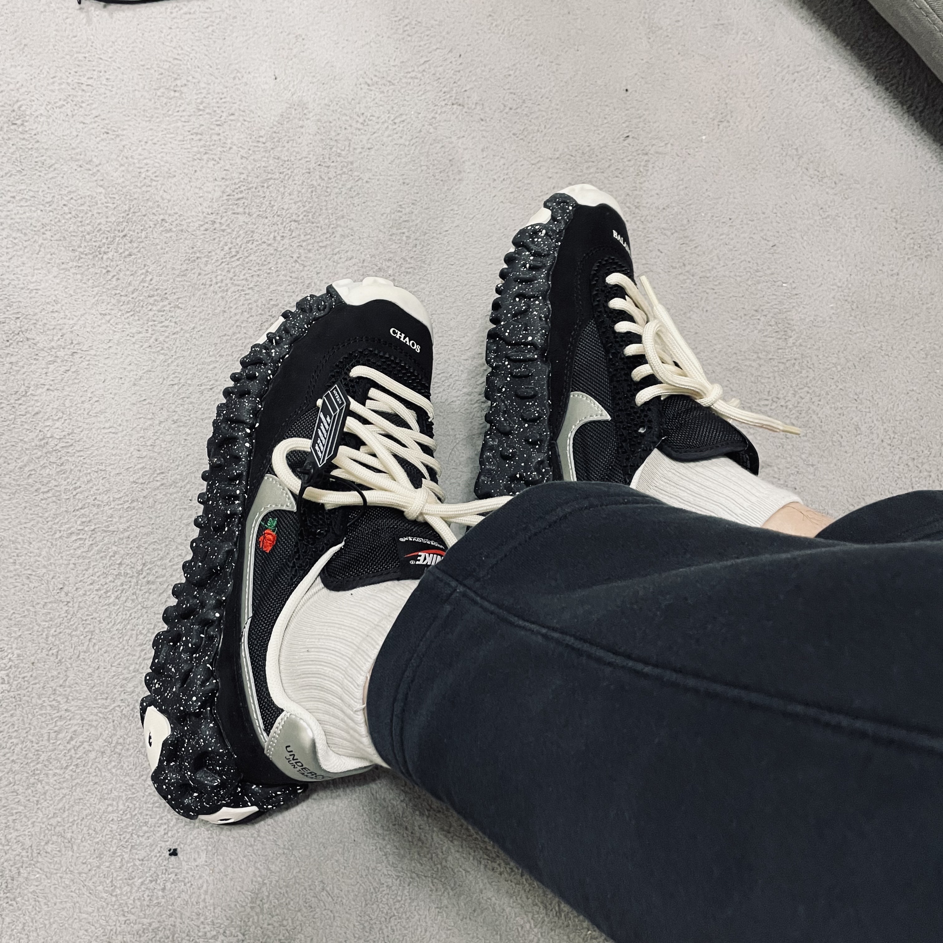 Nike x Undercover Overbreak SP Black 착용 스타일