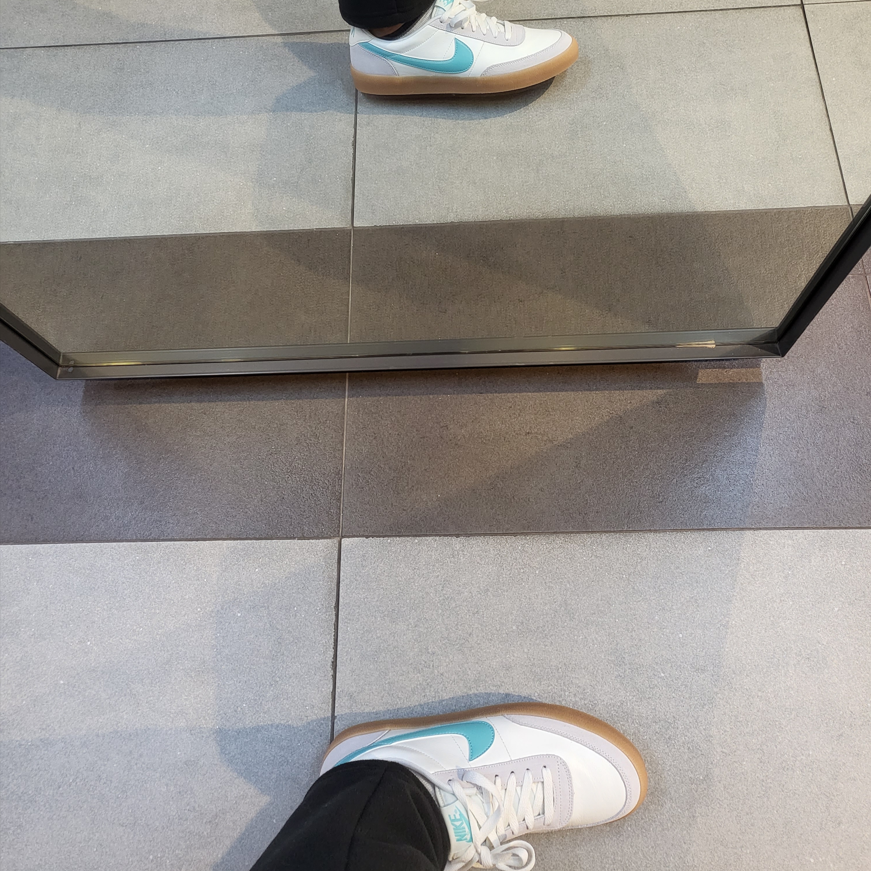 Nike Killshot 2 Leather Island Green 착용 스타일