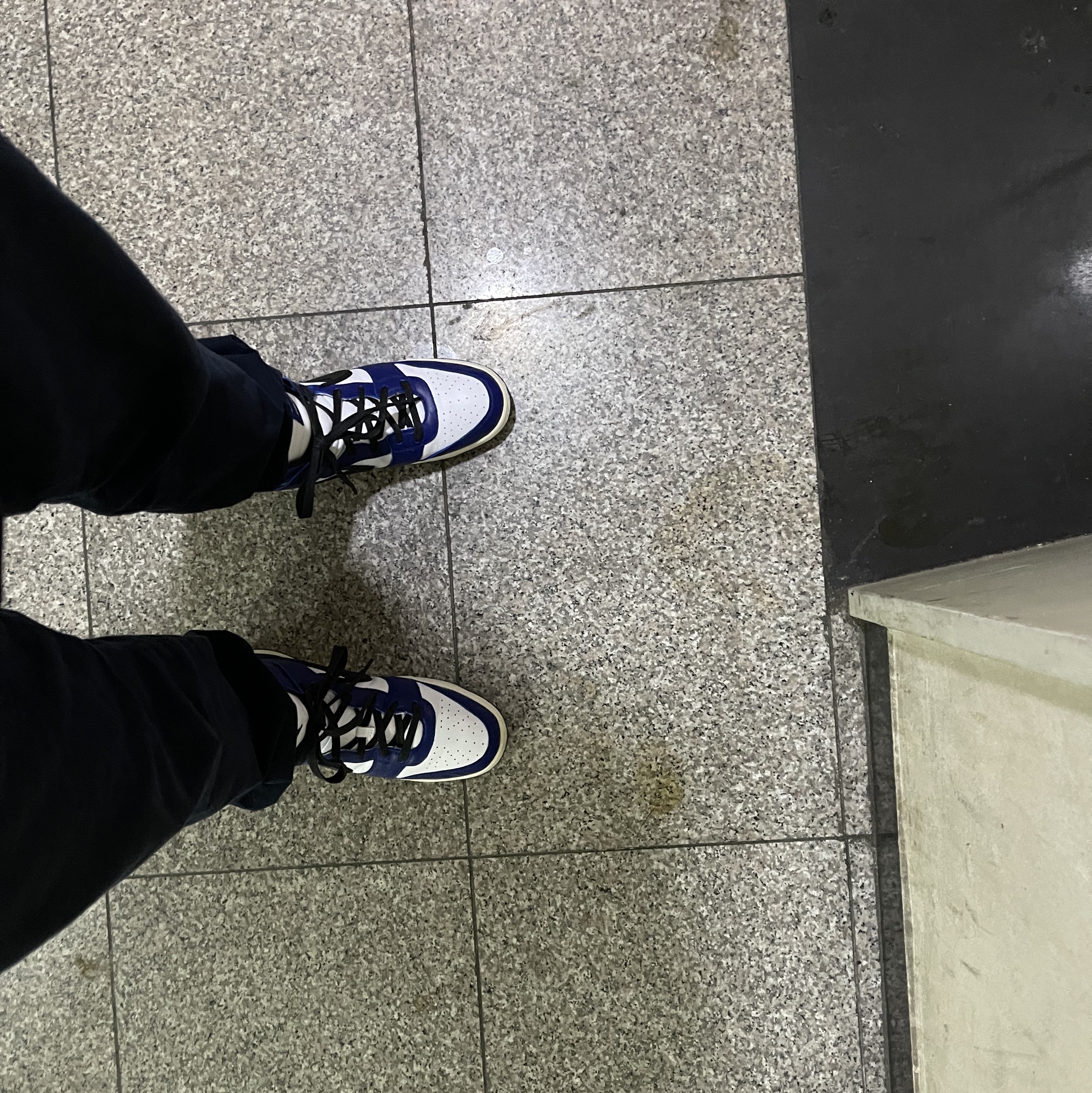 Nike x Ambush Dunk High Deep Royal Blue 착용 스타일 - 2