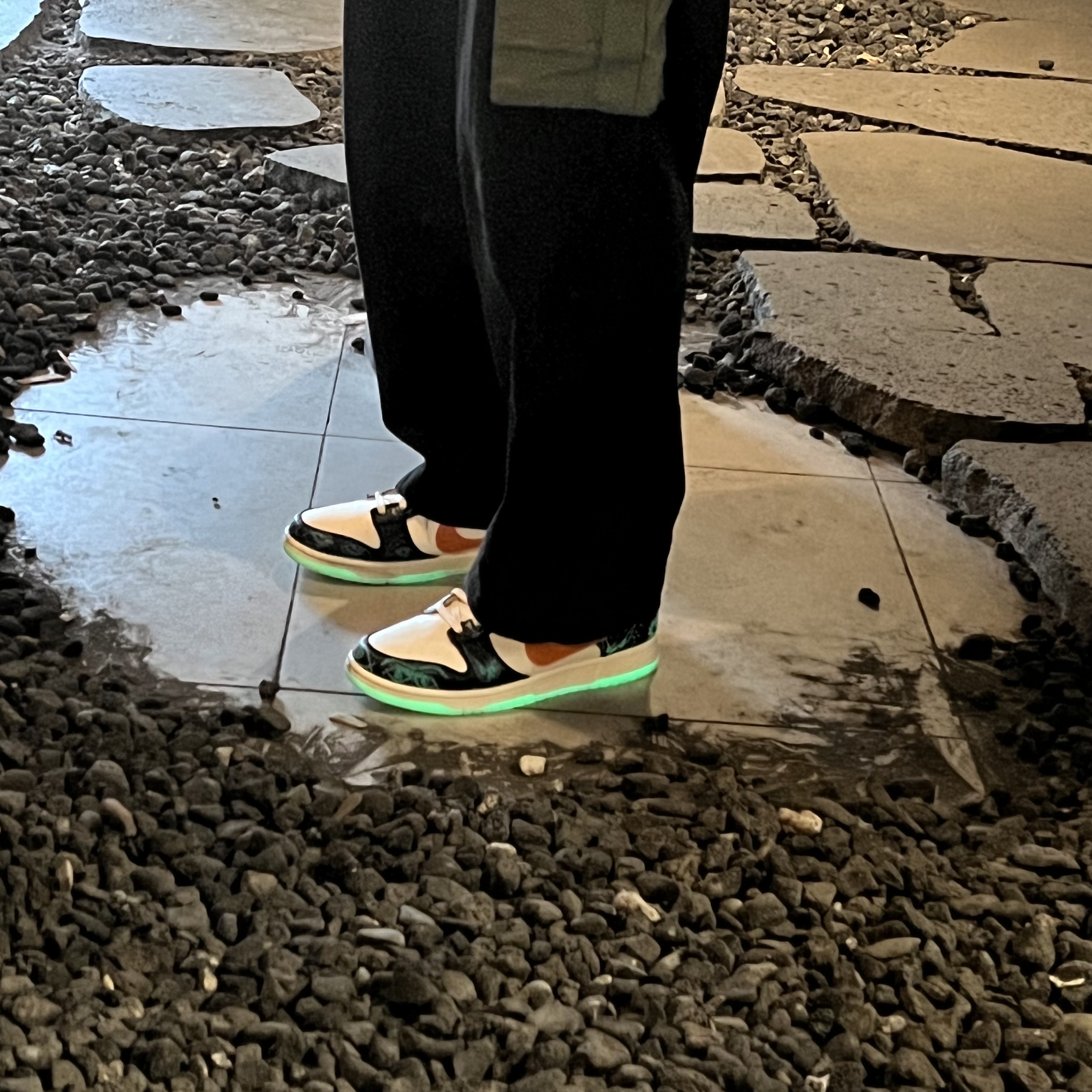 Nike Dunk Low Retro PRM Halloween 착용 스타일 - 2
