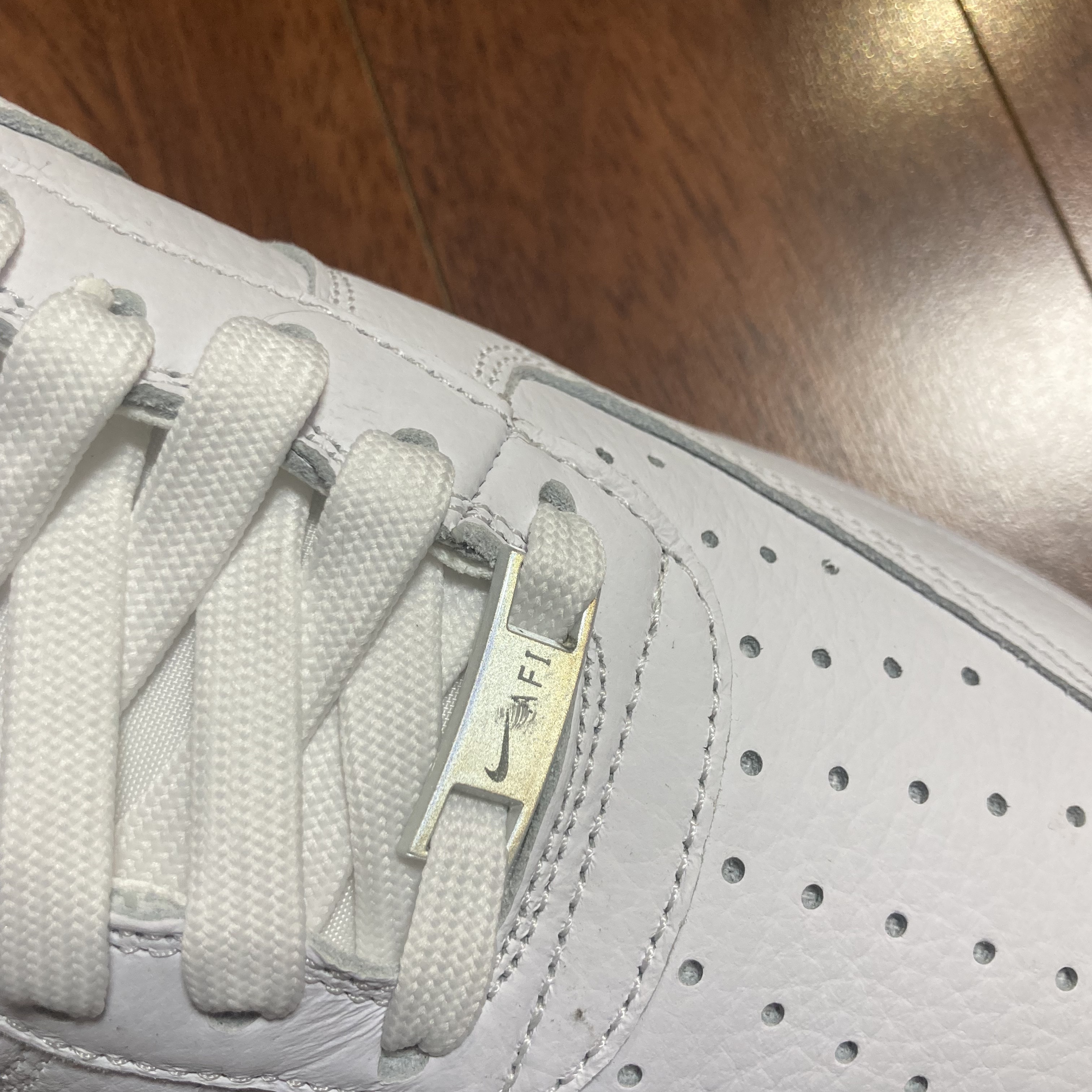 Nike Air Force 1 '07 Craft Vast Grey 착용 스타일 - 1