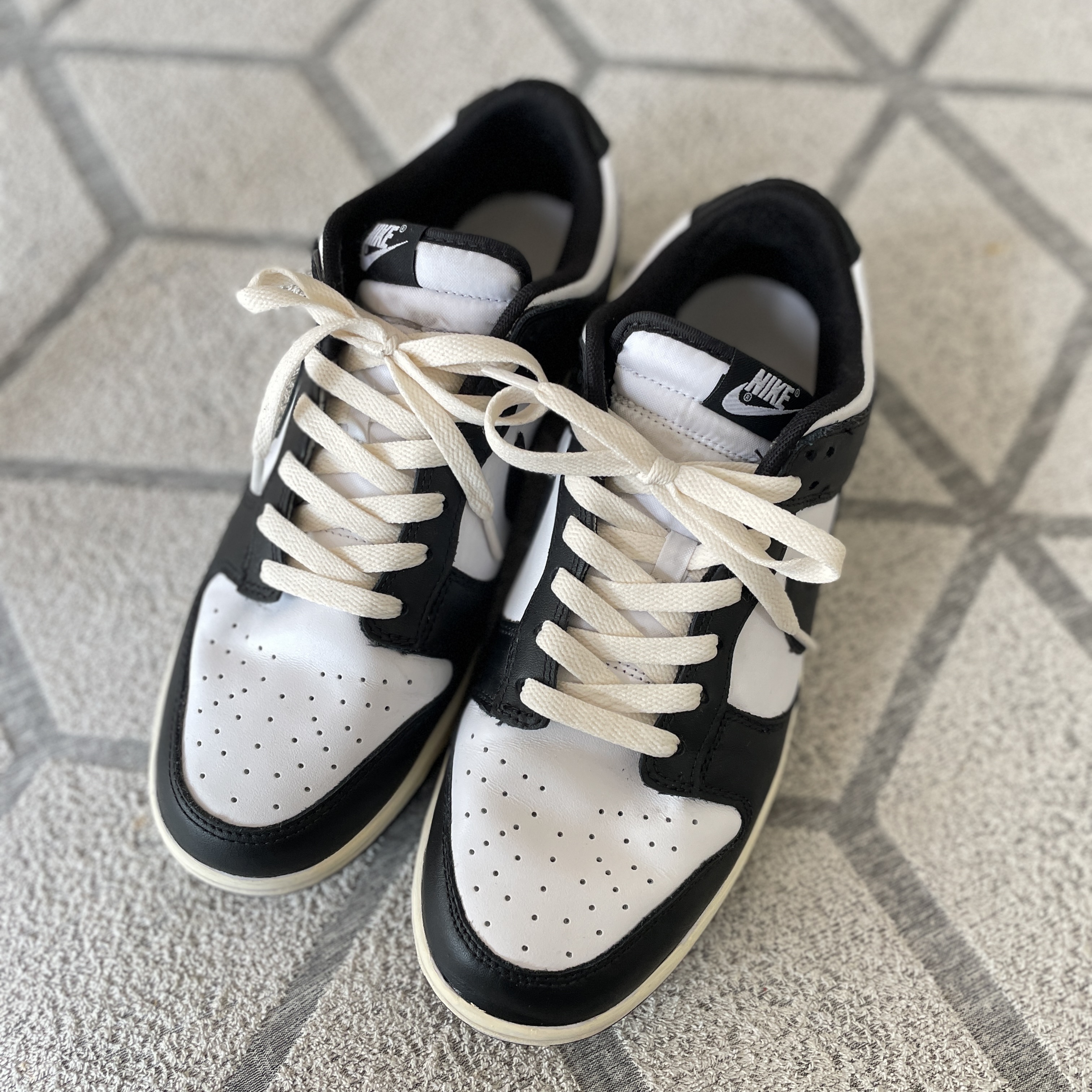 Nike Dunk Low Retro Black 착용 스타일 - 4