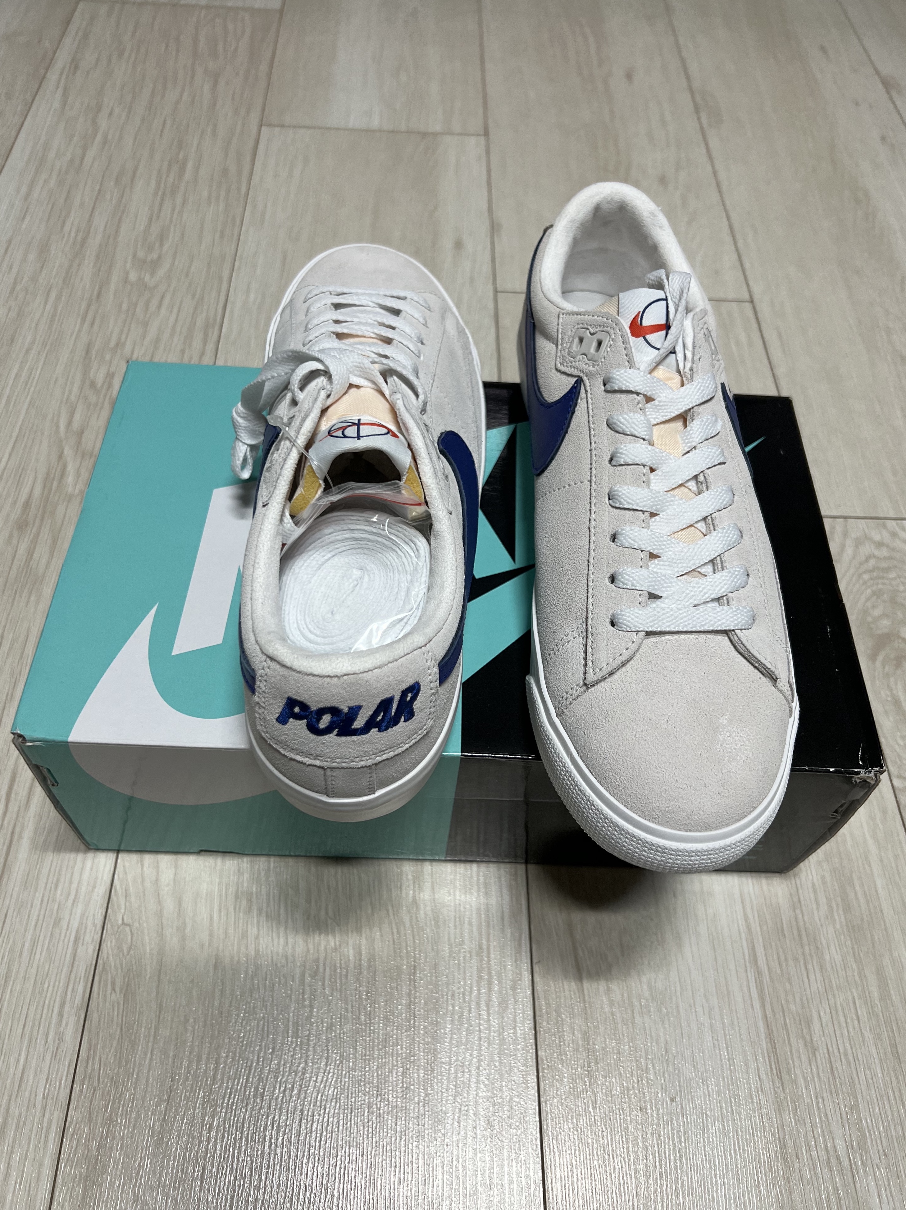 Nike SB Blazer Low Polar Skate Co 착용 스타일 - 2