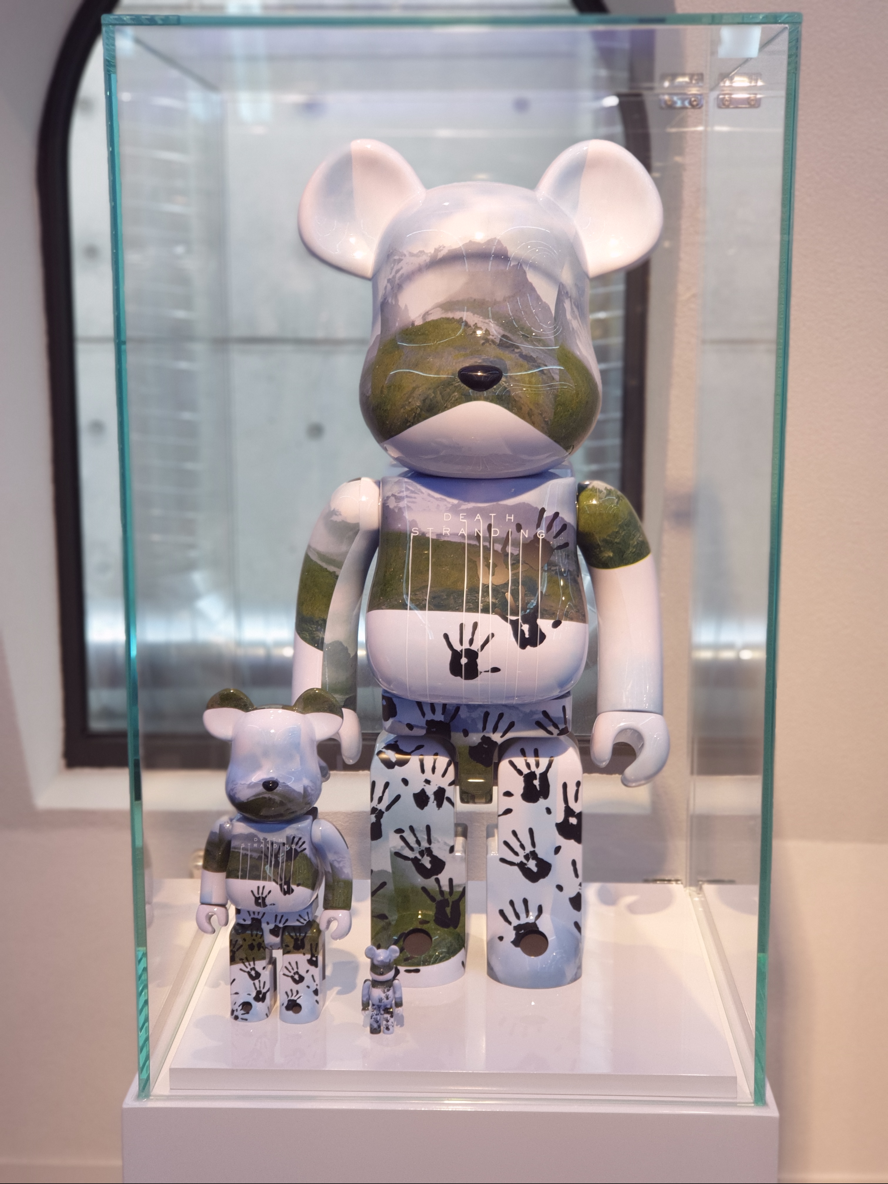 Bearbrick Death Stranding 100% & 400% Set 착용 스타일 - 2