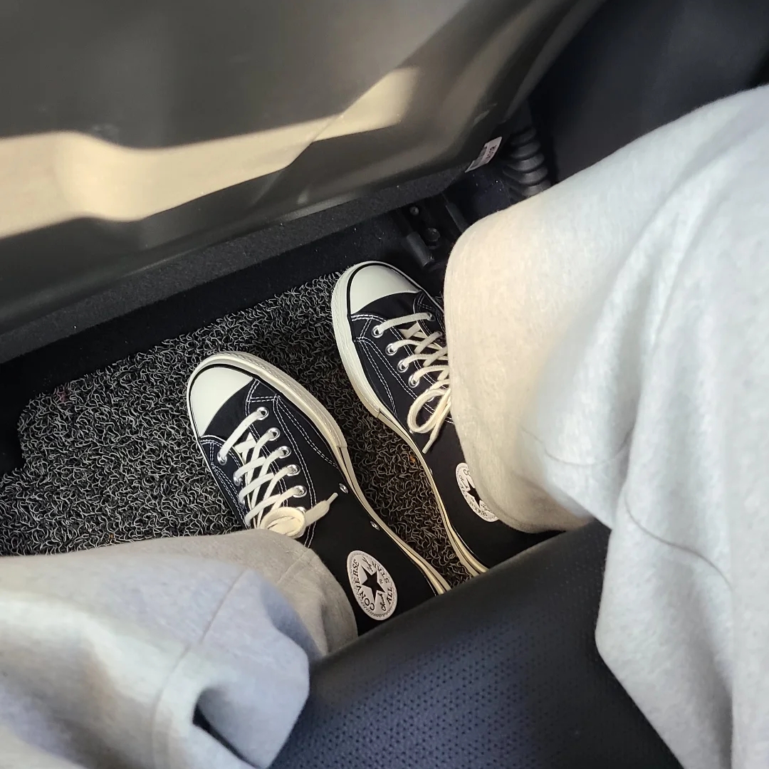 Converse Chuck 70 Hi Black 착용 스타일