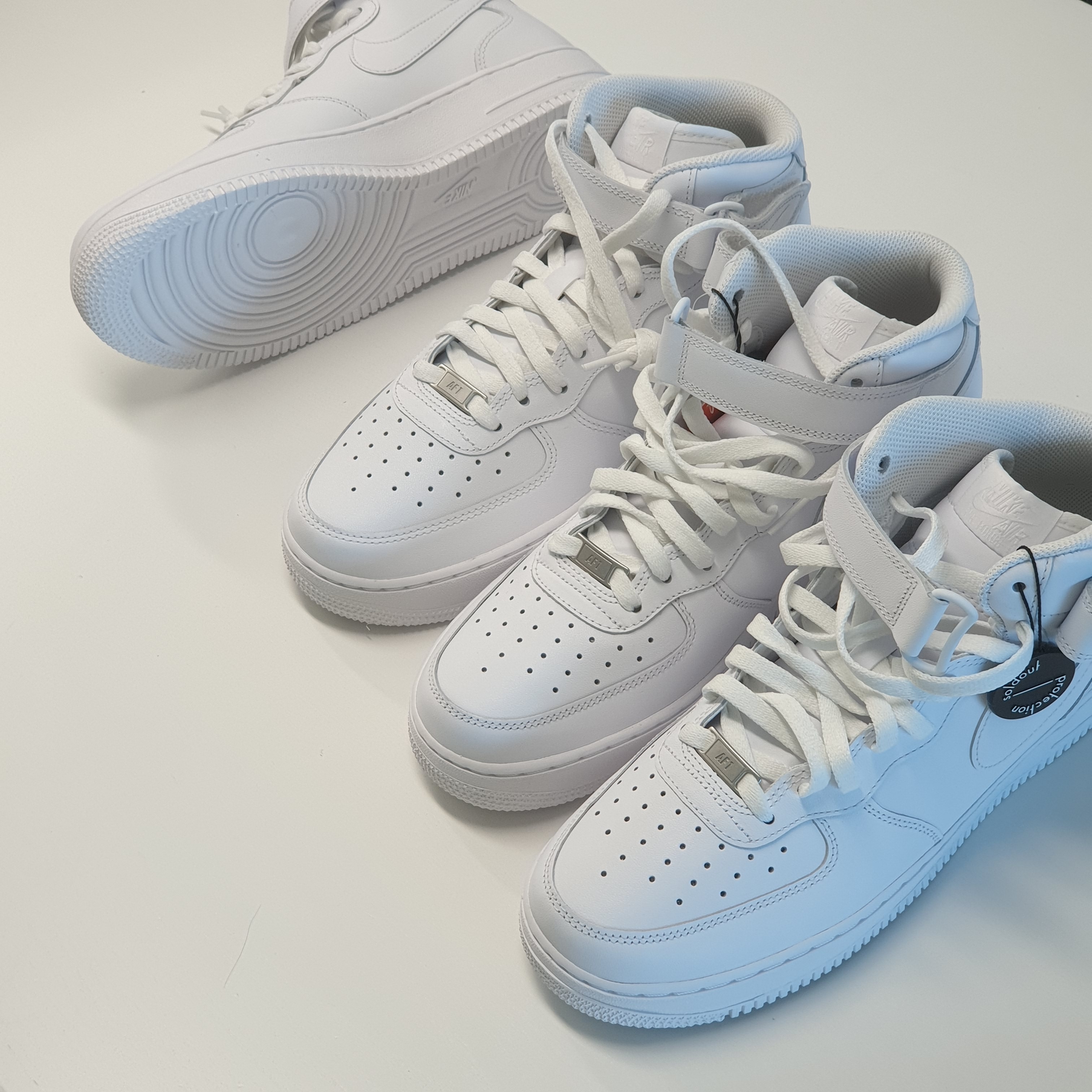 Nike Air Force 1 Mid '07 White 착용 스타일 - 2