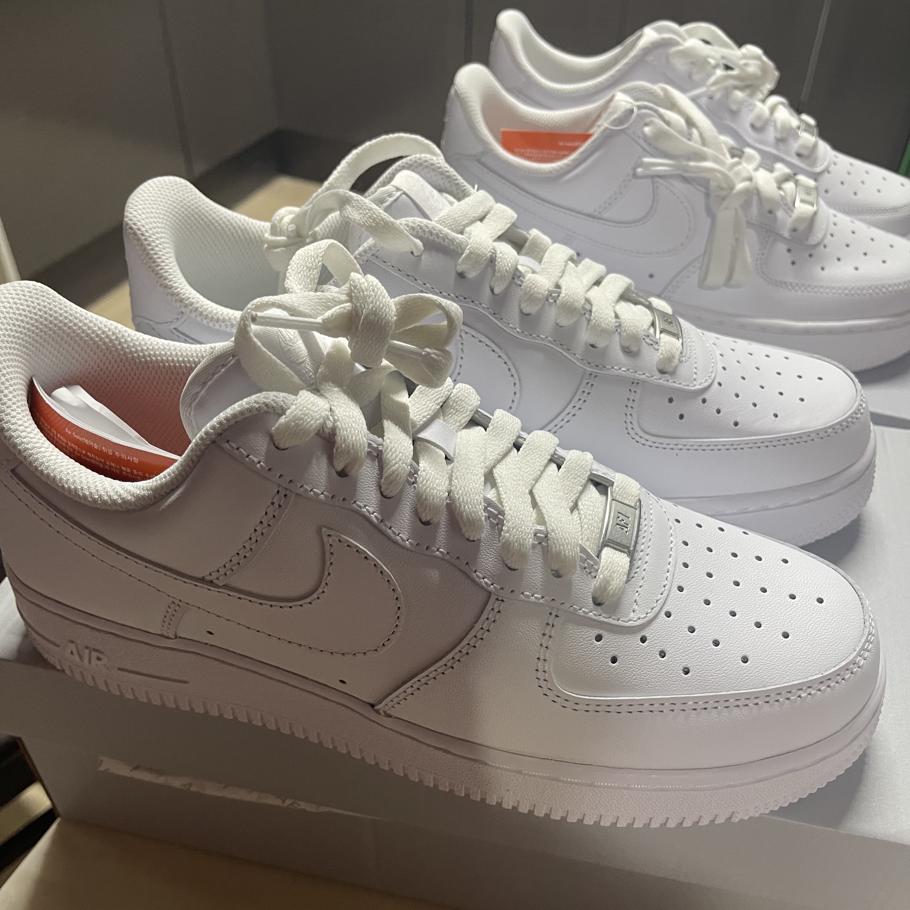 Nike Air Force 1 '07 Low White 착용 스타일
