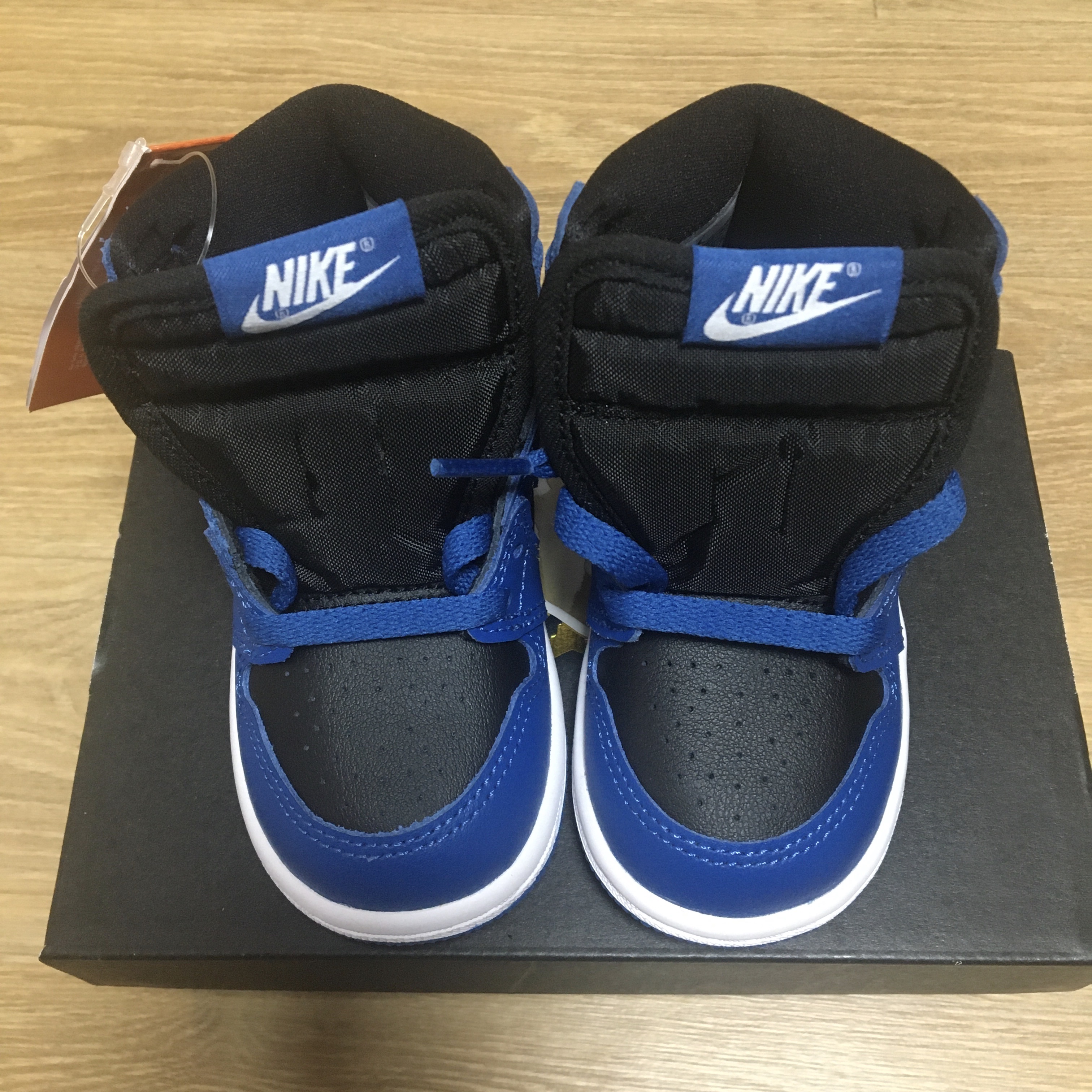(TD) Jordan 1 Retro High OG Dark Marina Blue 착용 스타일 - 4