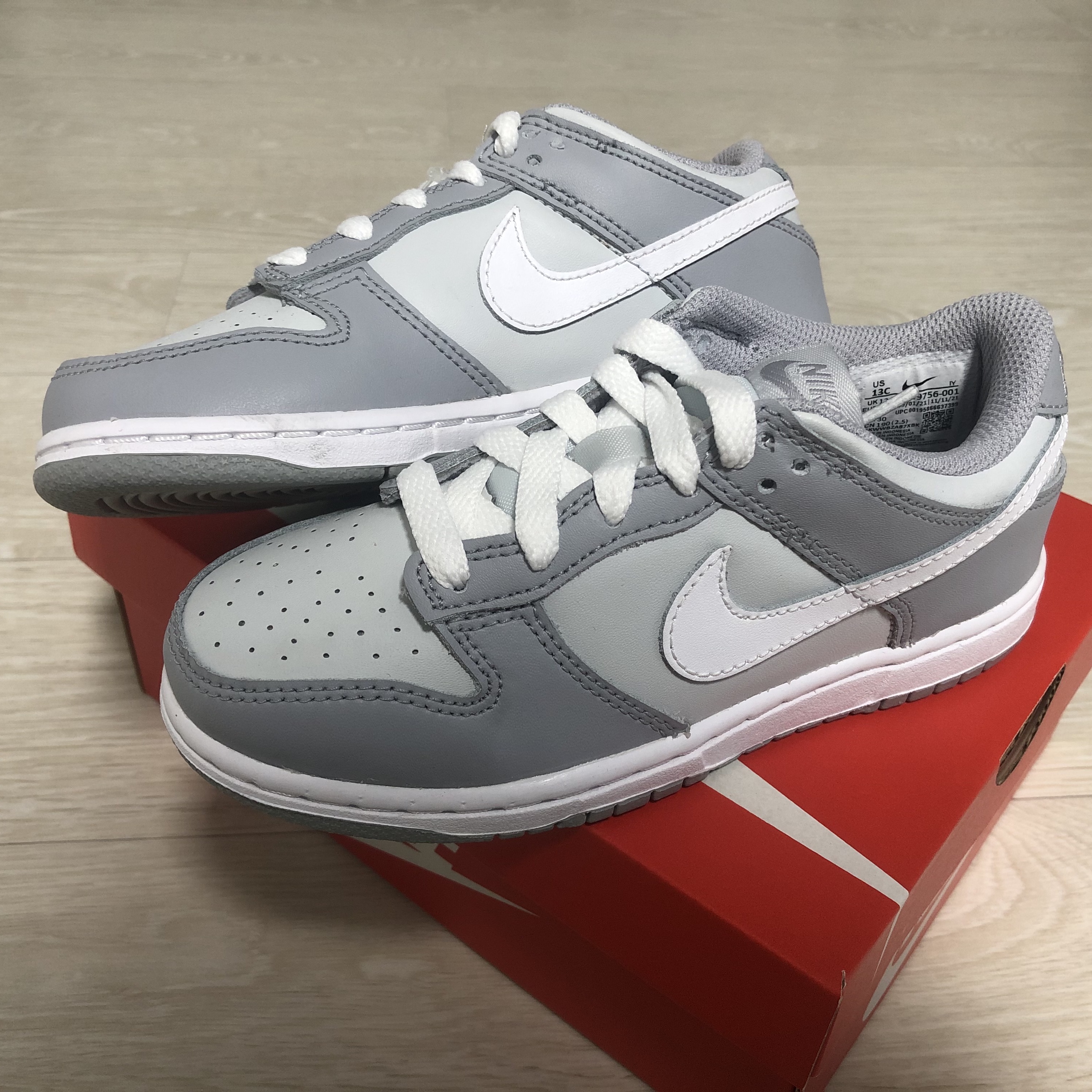 (PS) Nike Dunk Low Wolf Grey 착용 스타일