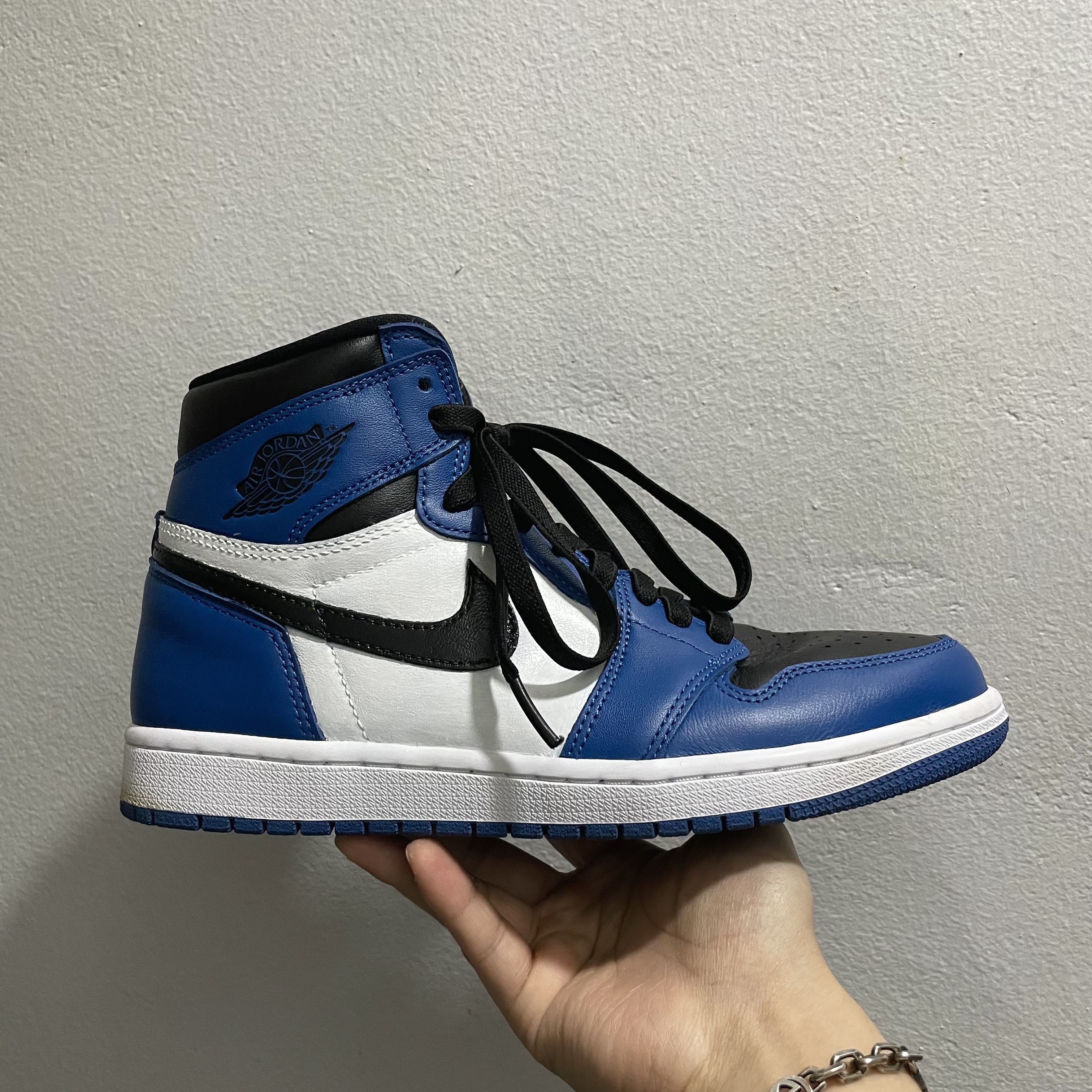 Jordan 1 Retro High OG Dark Marina Blue 착용 스타일