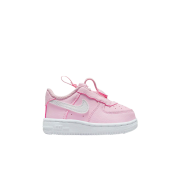 (TD) Nike Force 1 Toggle Pink Foam White