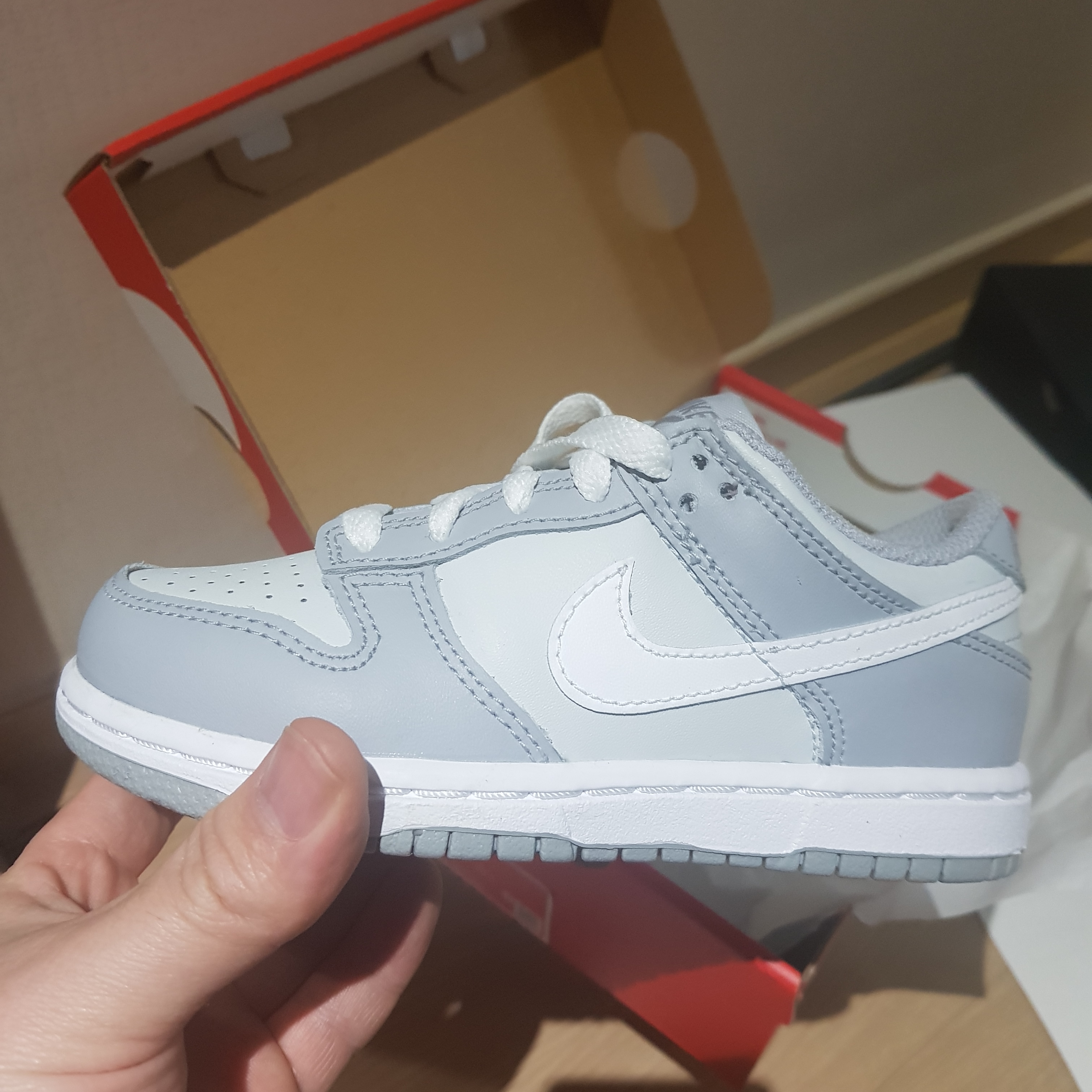 (PS) Nike Dunk Low Wolf Grey 착용 스타일
