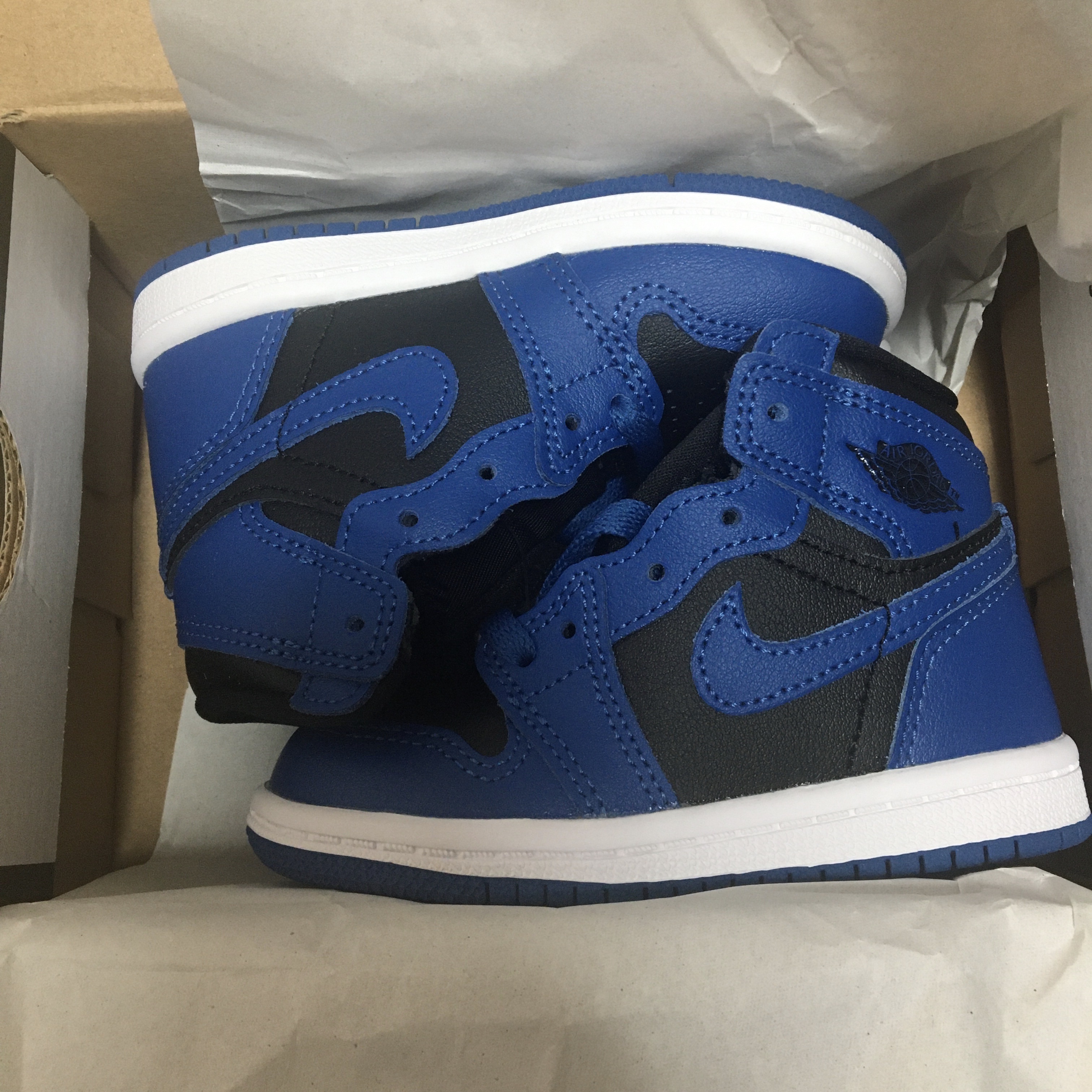 (TD) Jordan 1 Retro High OG Dark Marina Blue 착용 스타일 - 2