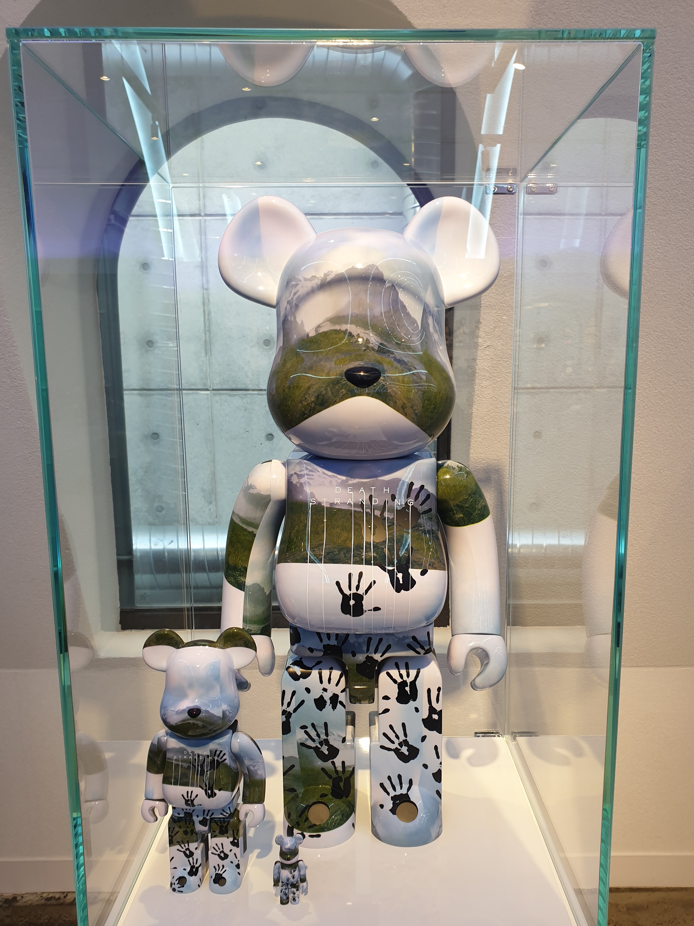 Bearbrick Death Stranding 100% & 400% Set 착용 스타일 - 1