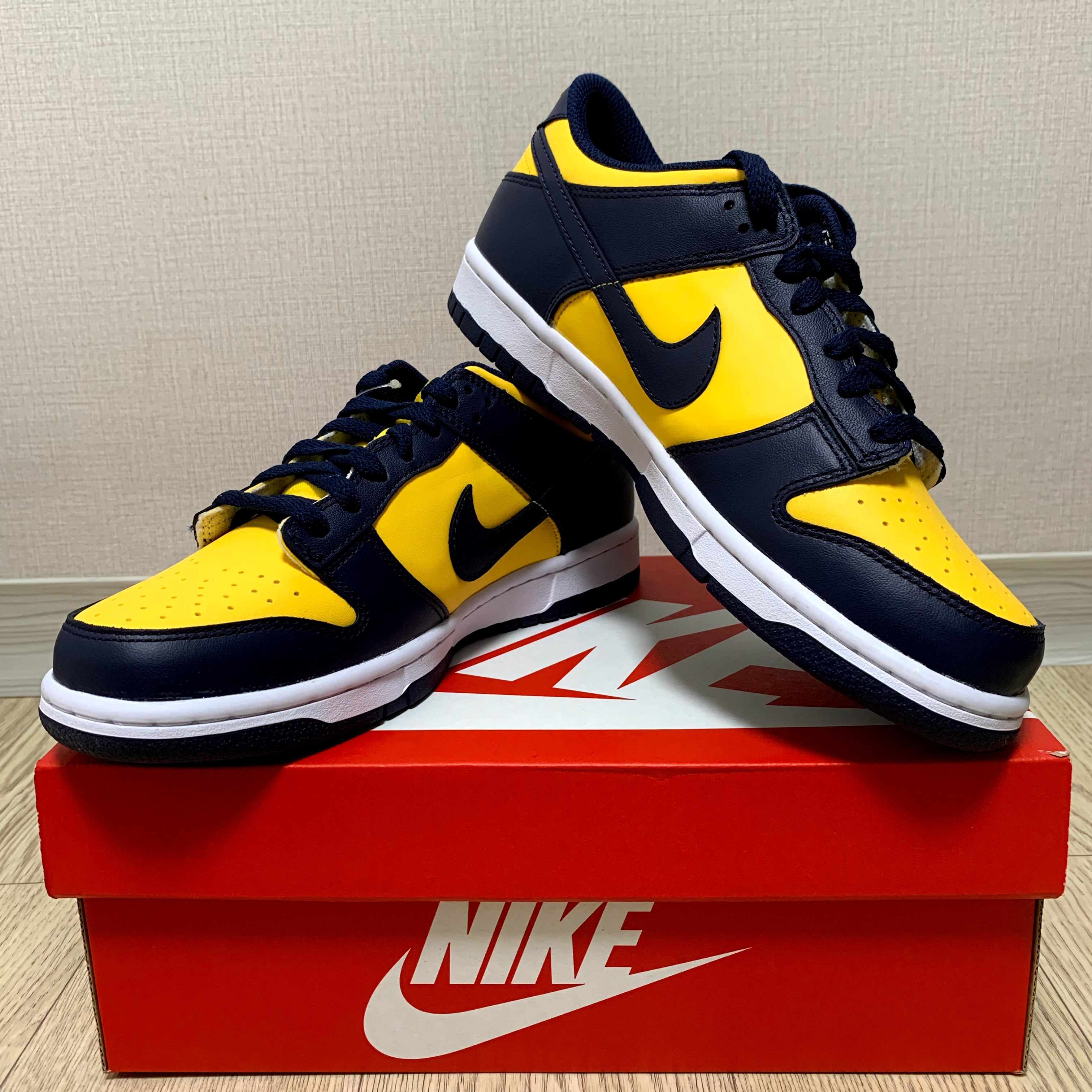 Nike Dunk Low Retro Varsity Maize 착용 스타일 - 1