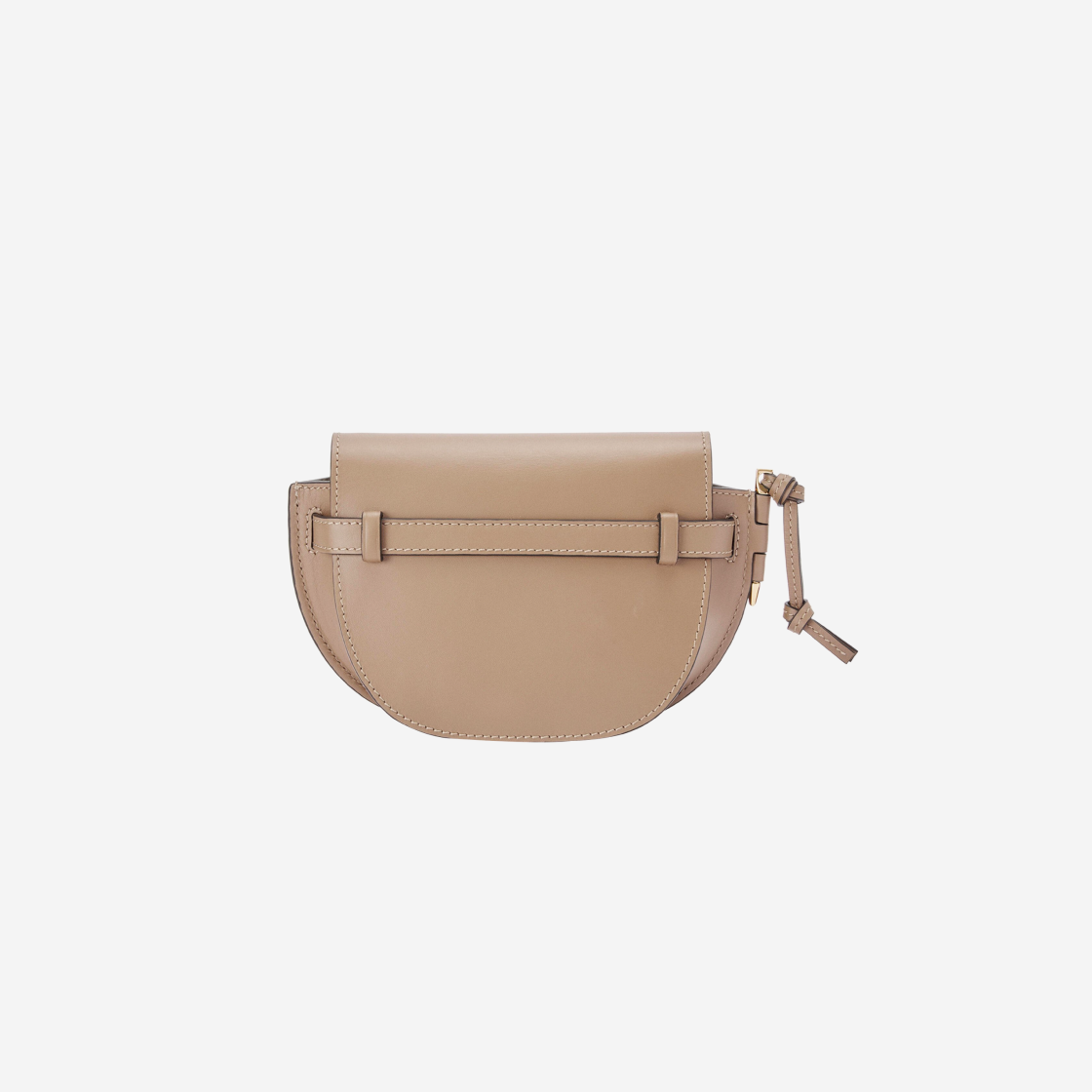 Loewe Mini Gate Dual Bag in Soft Calfskin and Jacquard Sand 상세 이미지 2